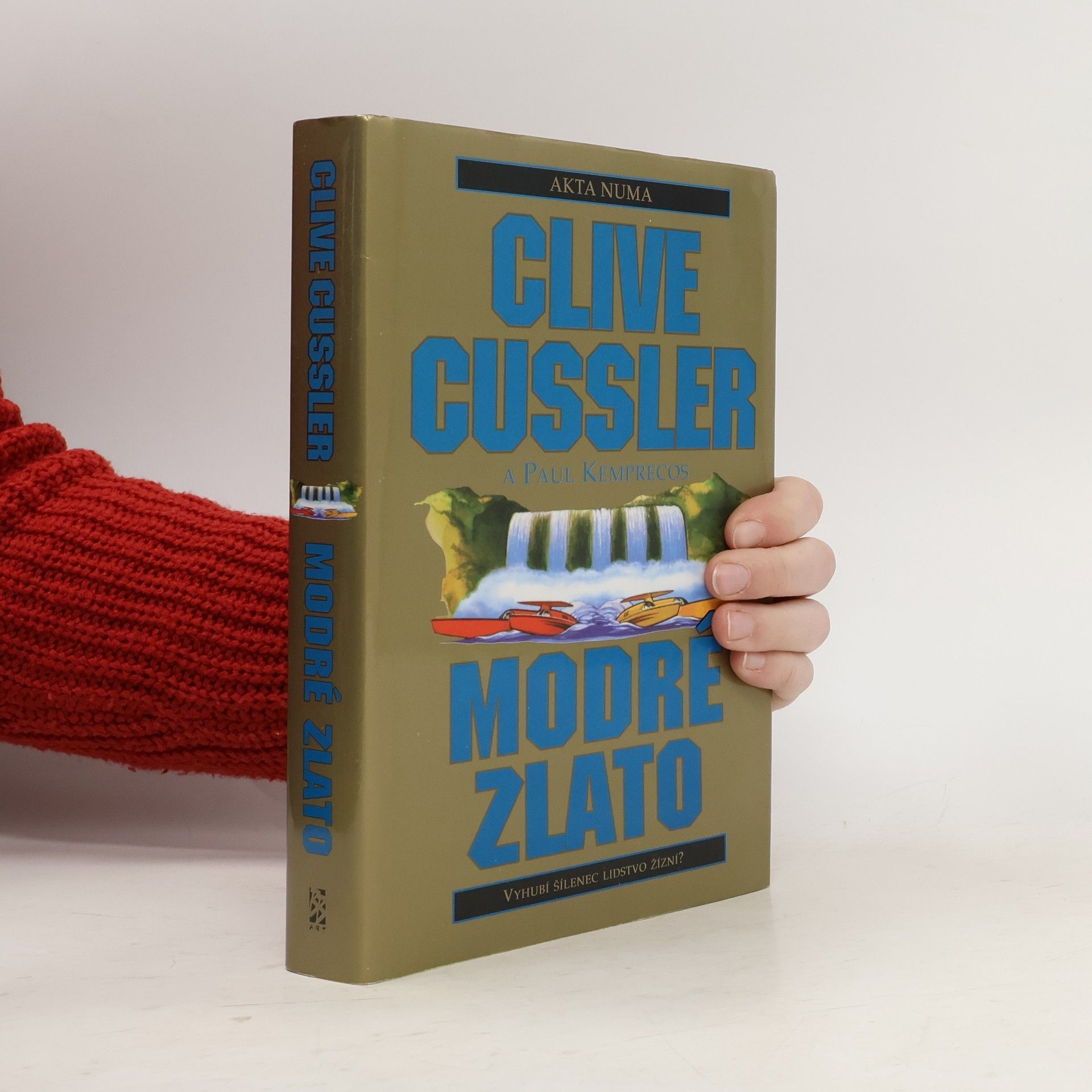 Clive Cussler Modré zlato
