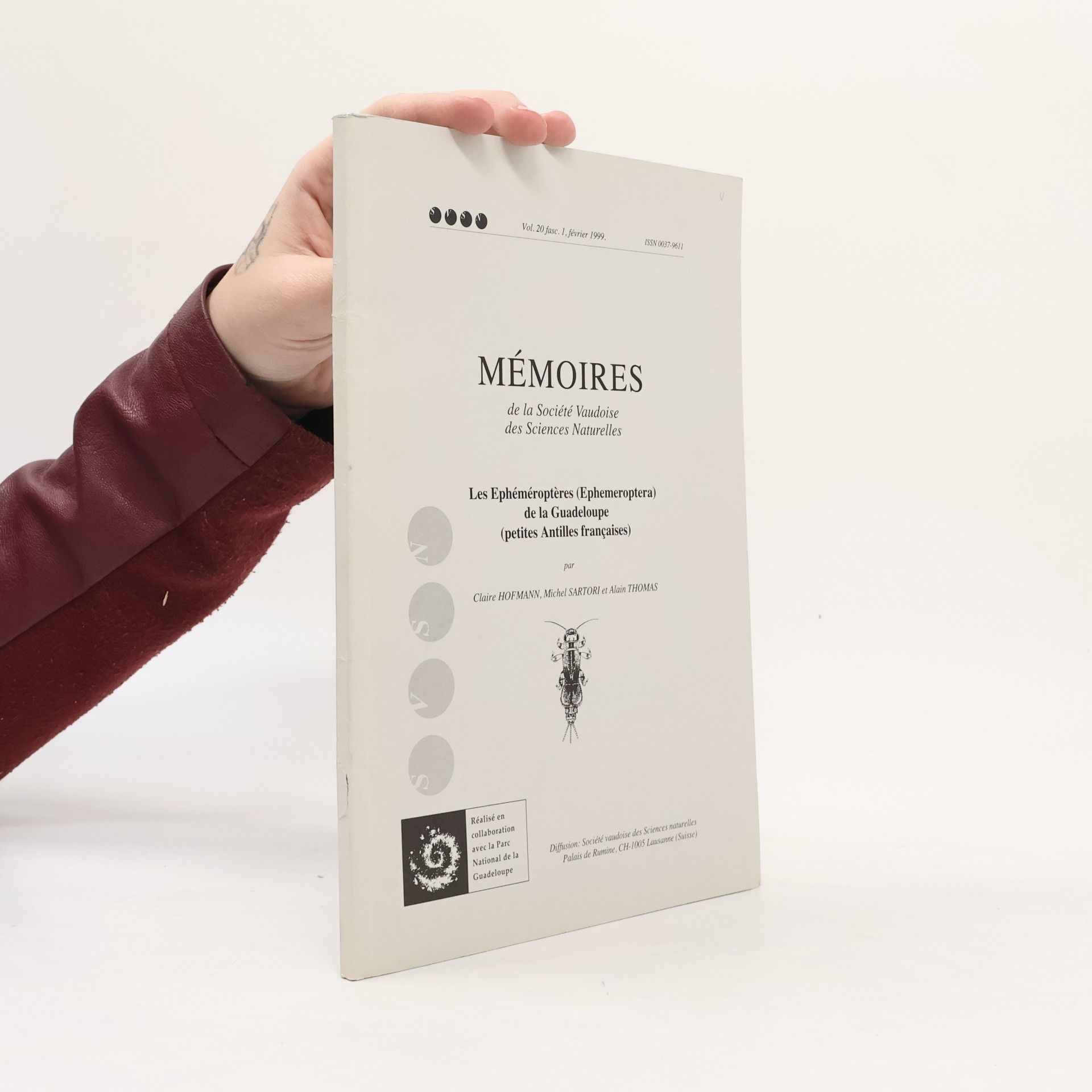 Les Ephéméroptères (Ephemeroptera) de la Guadeloupe (petites Antilles françaises)
