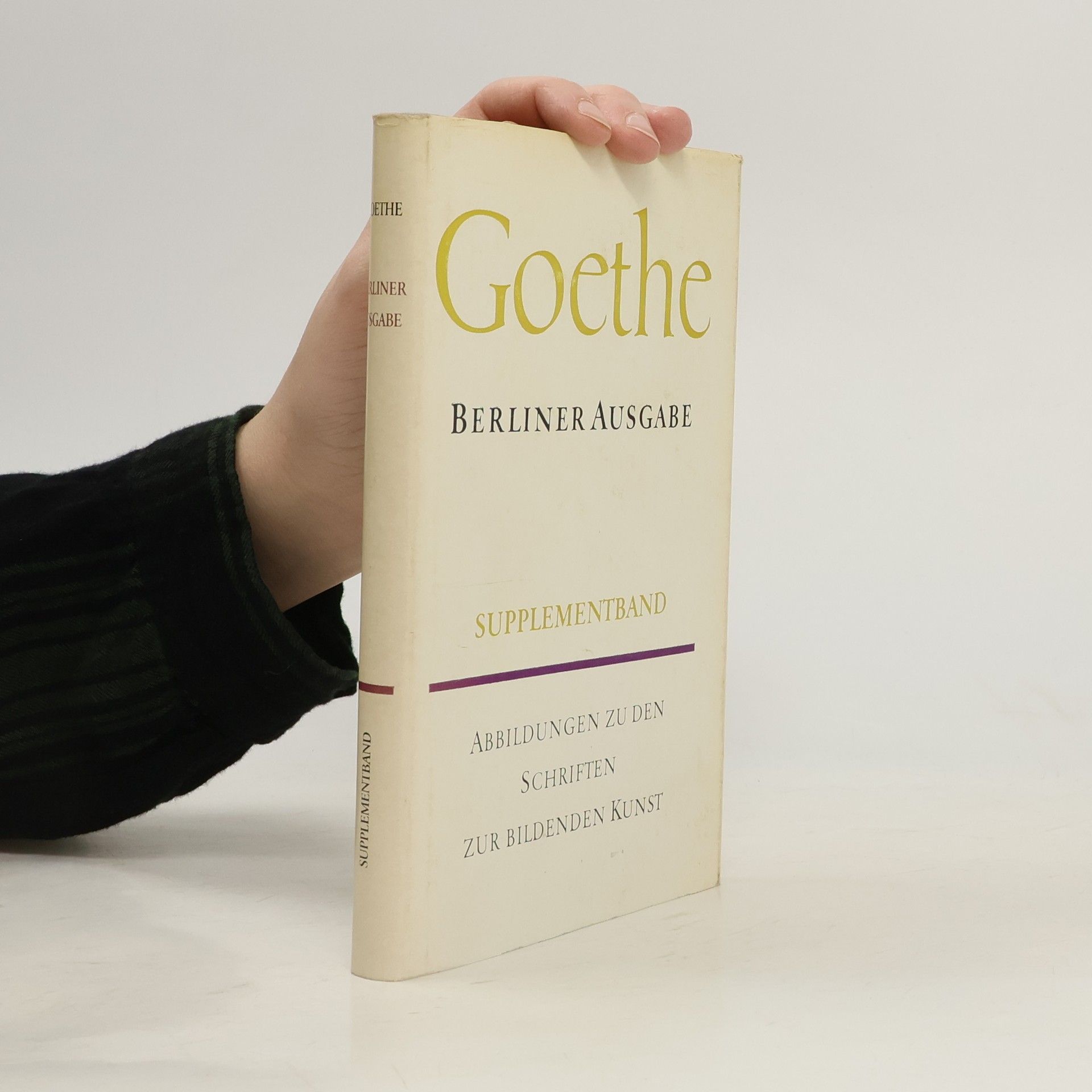 Autorenkollektiv Goethe. Berliner Ausgabe. Supplementband