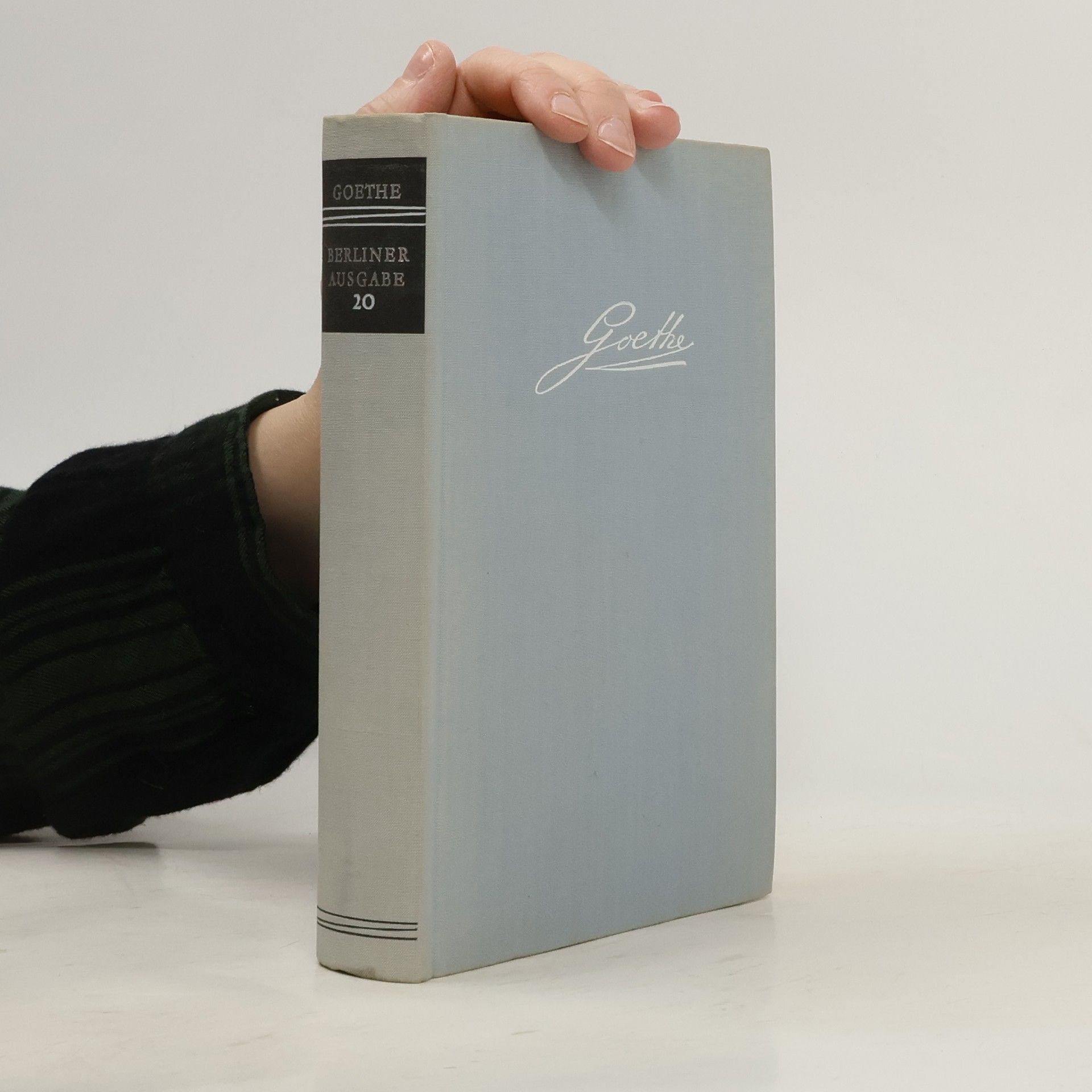 Johann Wolfgang von Goethe Goethe. Berliner Ausgabe 20. Schriften zur Bildenden Kunst