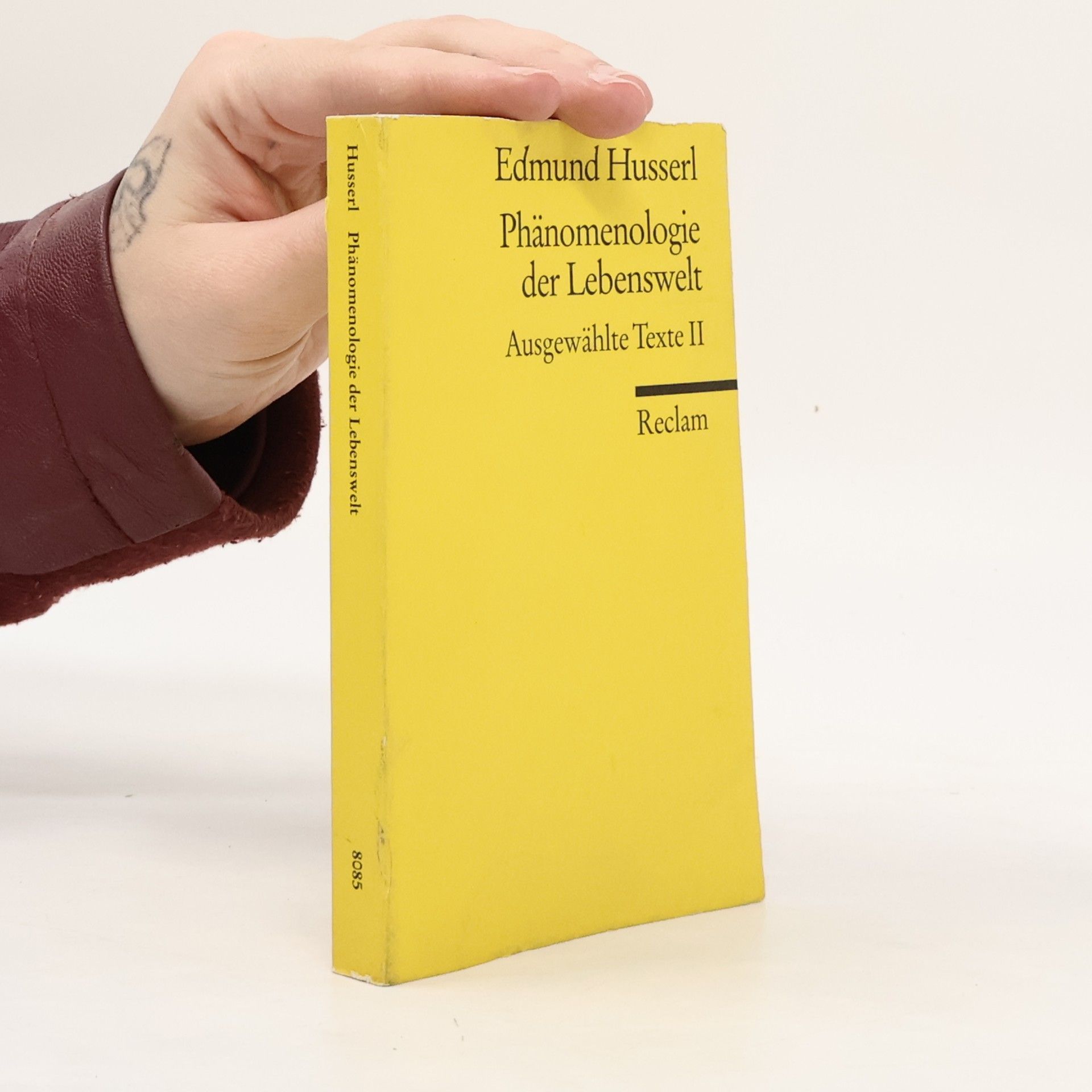 Edmund Husserl Ausgewählte Texte