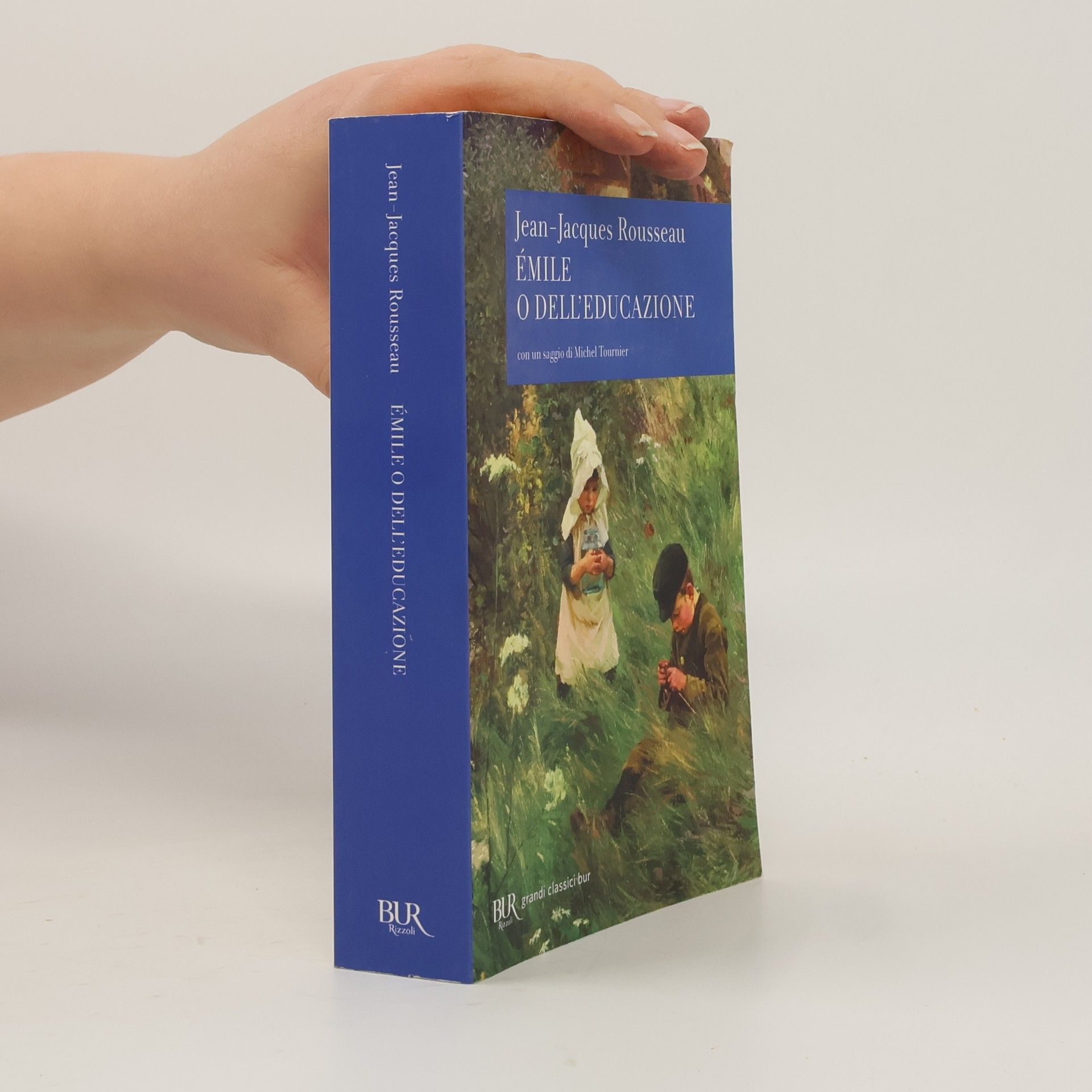 Jean-Jacques Rousseau Émile o dell'educazione