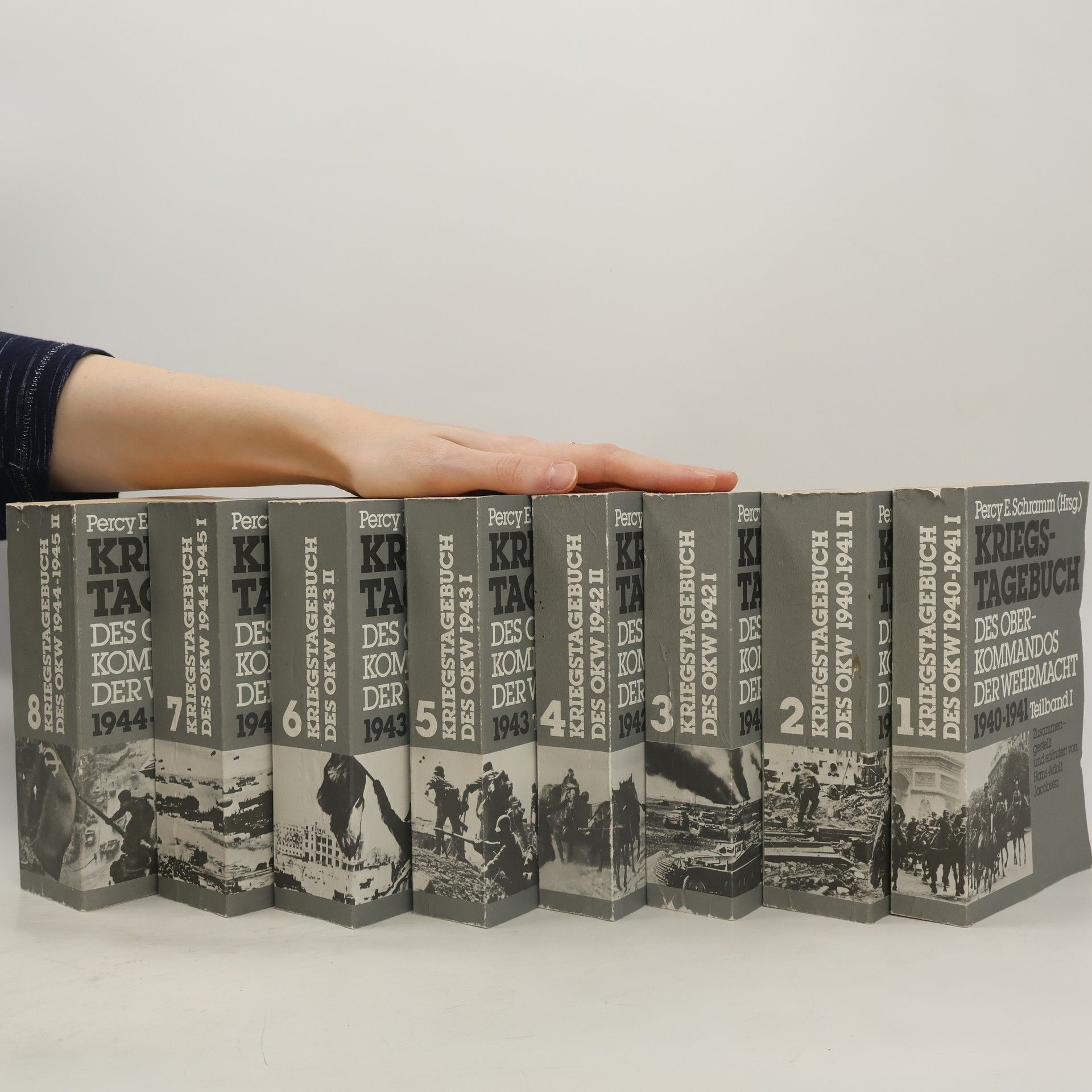 Percy Ernst Schramm Kriegstagebuch des oberKommandos der Wehrmacht 1940-1945