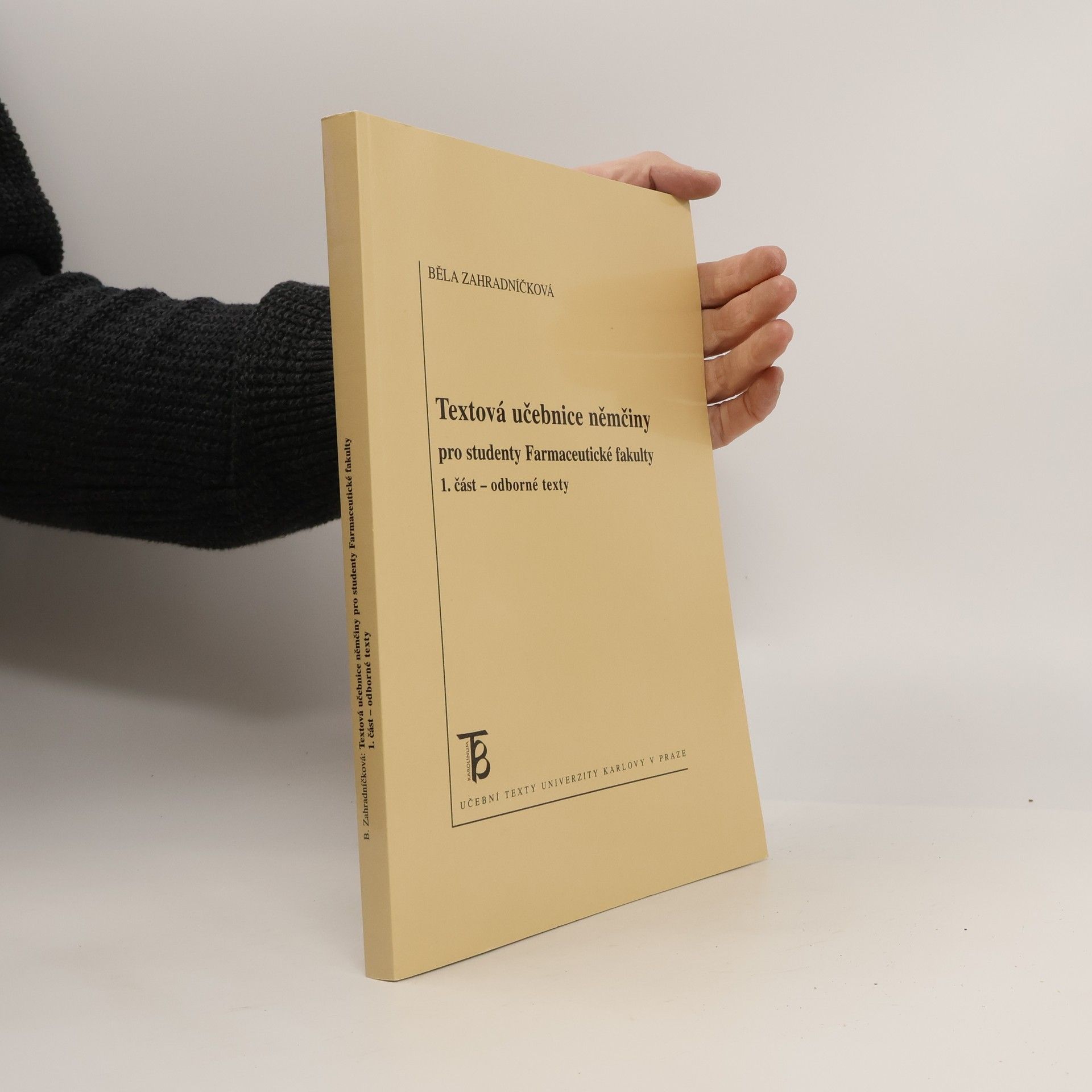 Textová učebnice němčiny pro studenty farmaceutické fakulty - 1. část