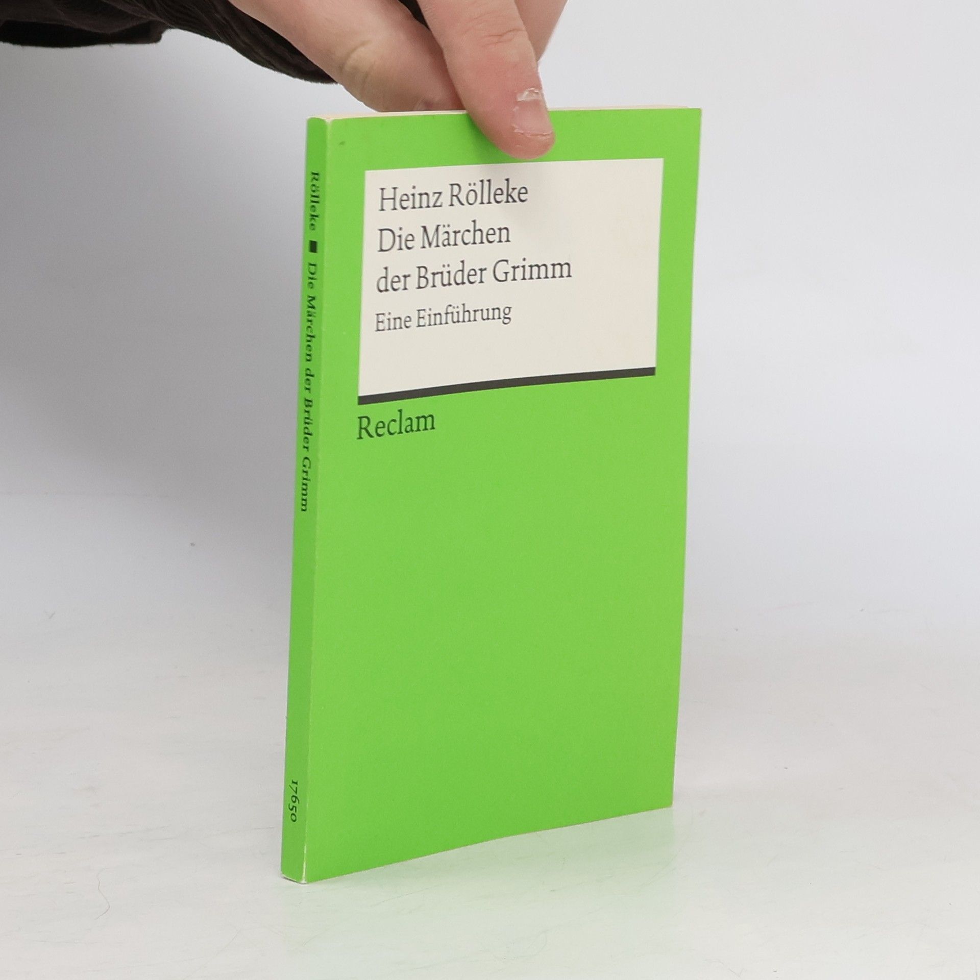 Heinz Rölleke Die Märchen der Brüder Grimm : eine Einführung