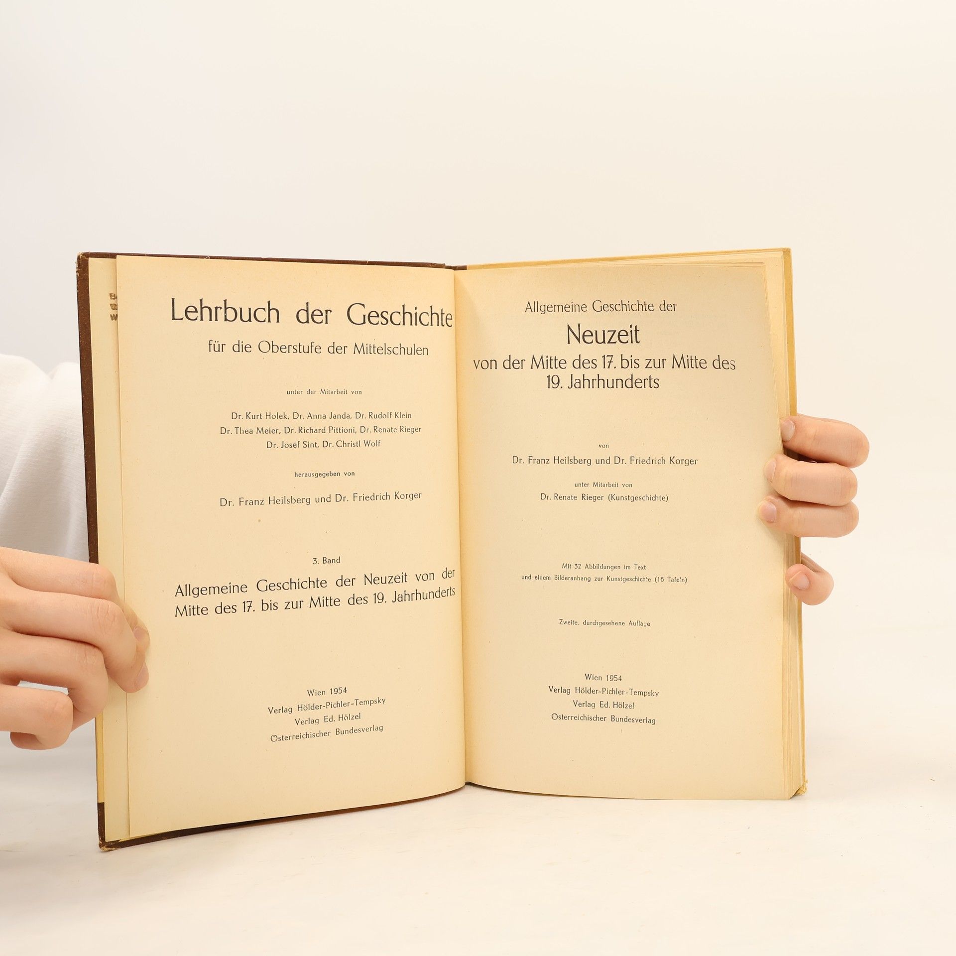 Various authors Lehrbuch der Geschichte für die Oberstufe der Mittelschulen 3.