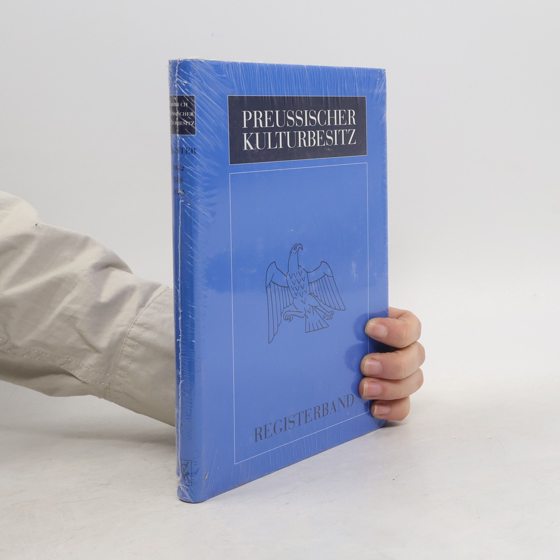 Wolfgang Kahlcke Jahrbuch Preußischer Kulturbesitz. Register Bd. I-XL.