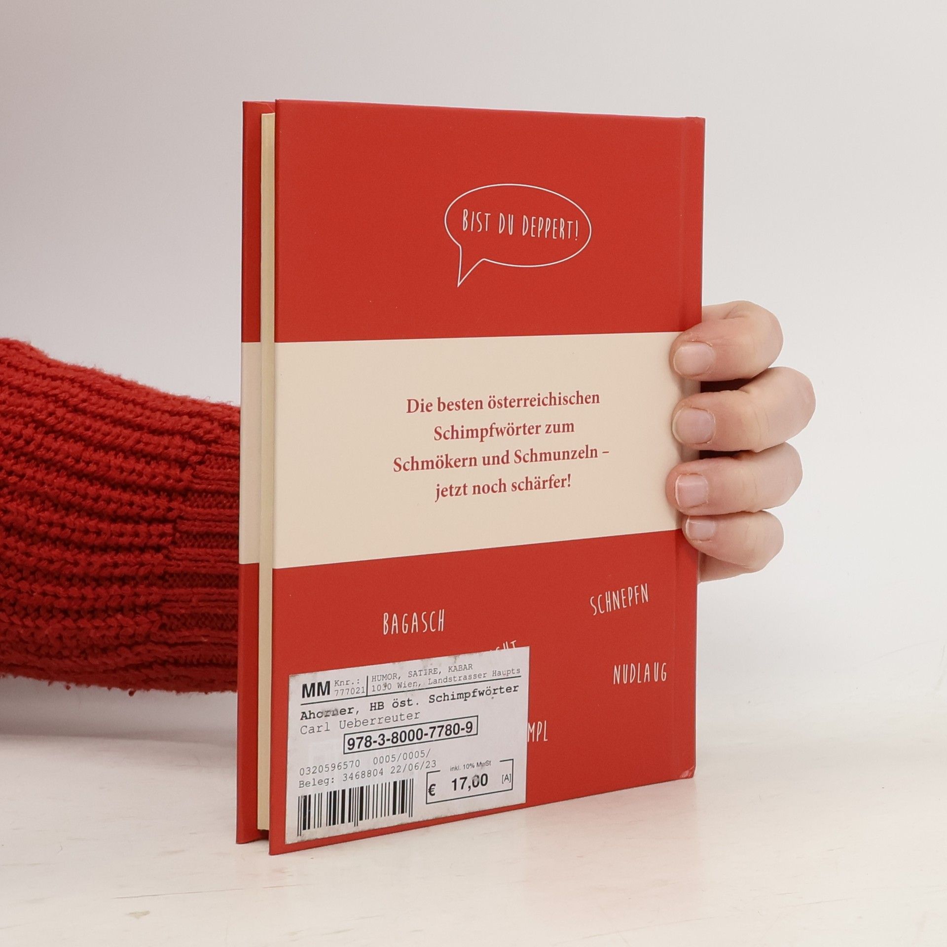 Peter Ahorner Handbuch der österreichischen Schimpfwörter