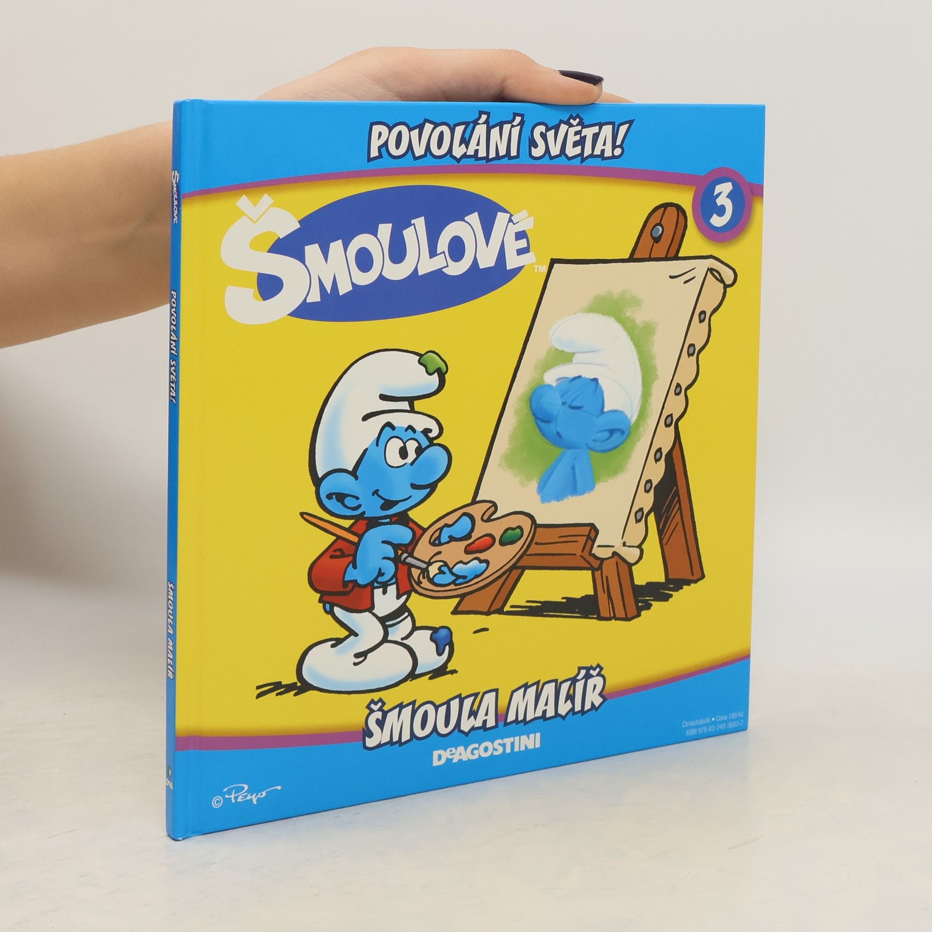 Iva Kořístková Šmoulové, povolání světa! 3 Šmoula malíř