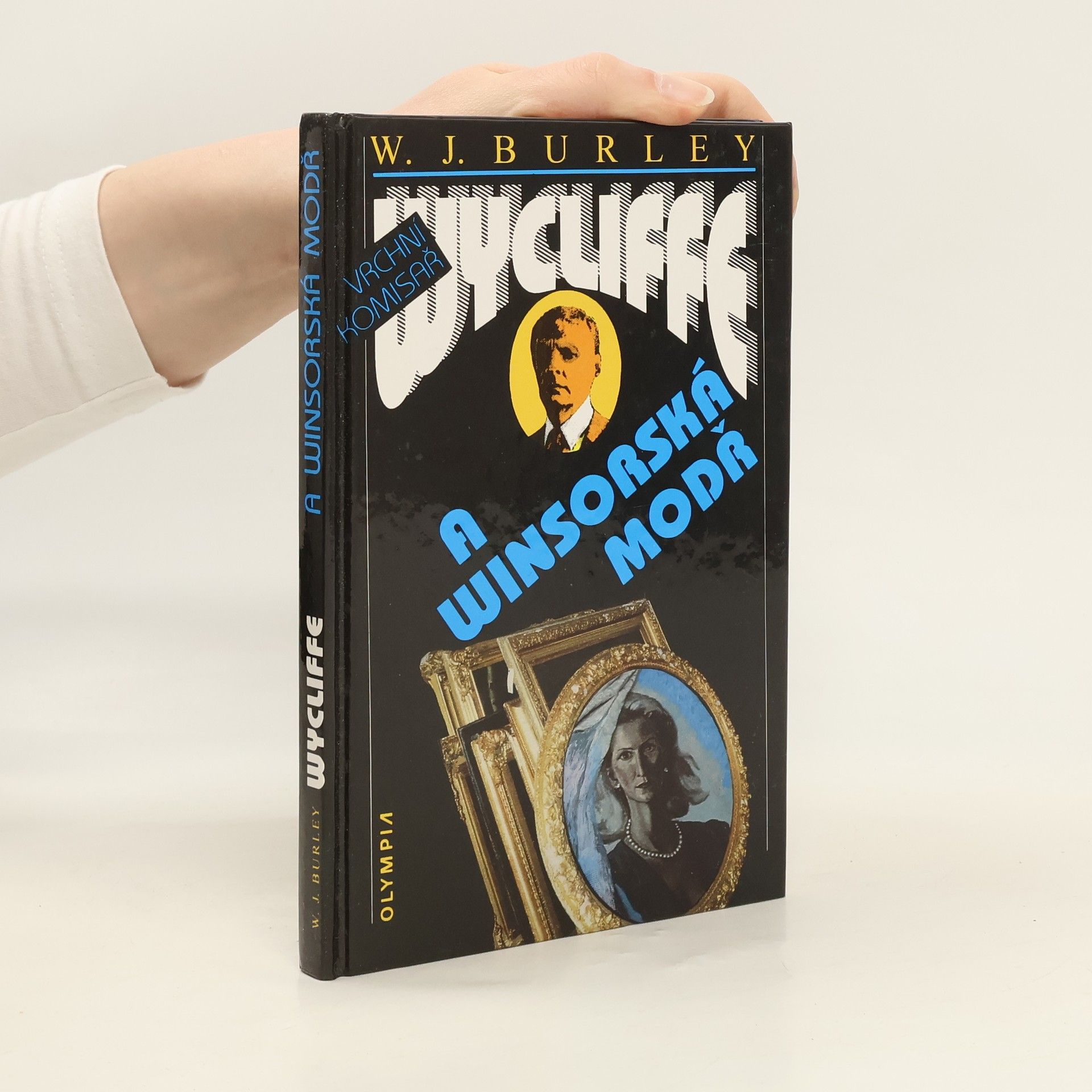 W. J. William John Burley Vrchní komisař Wycliffe a winsorská modř