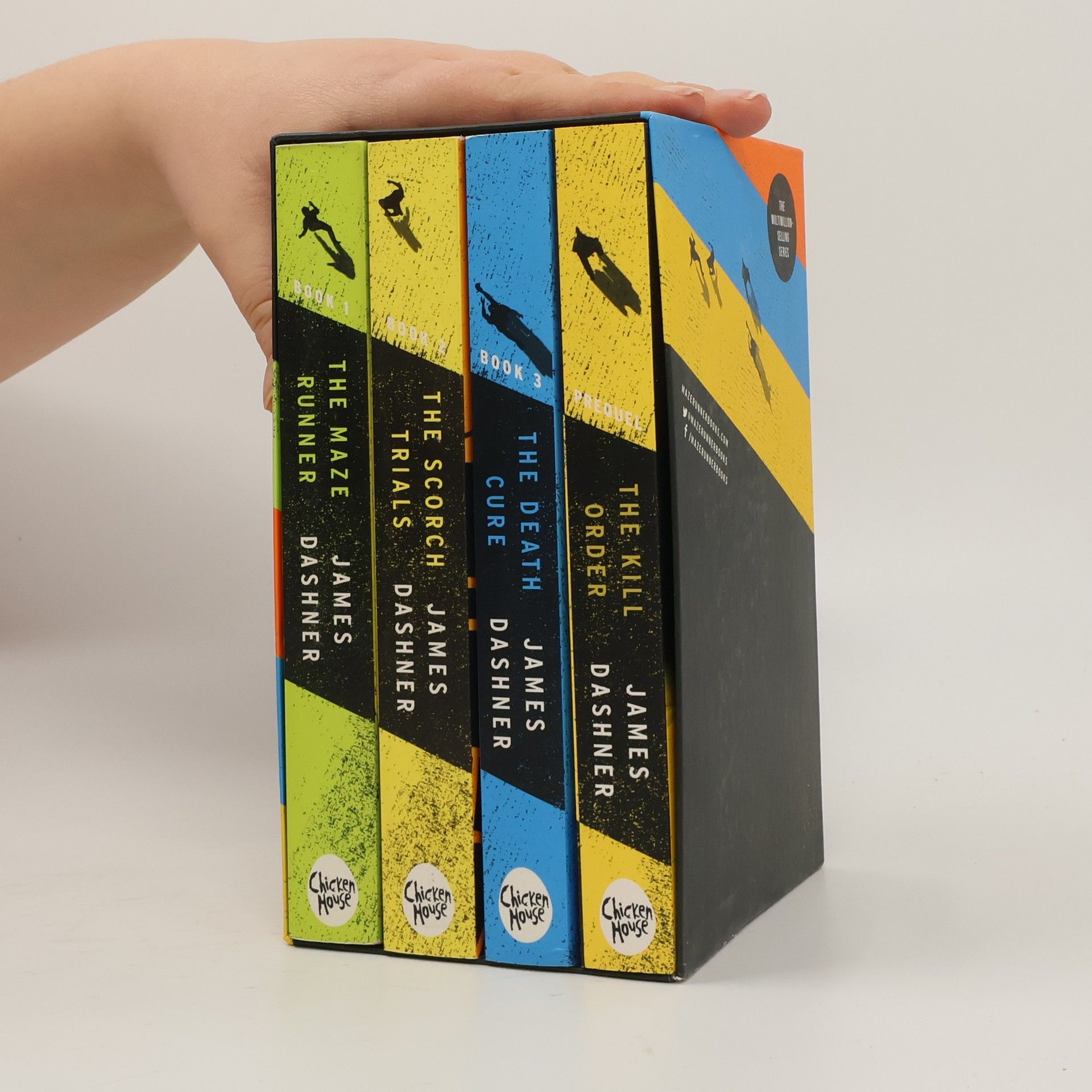 James Dashner Maze Runner Series, 4 Vols.. Maze Runner-Trilogie - Die Auserwählten, englische Ausgabe