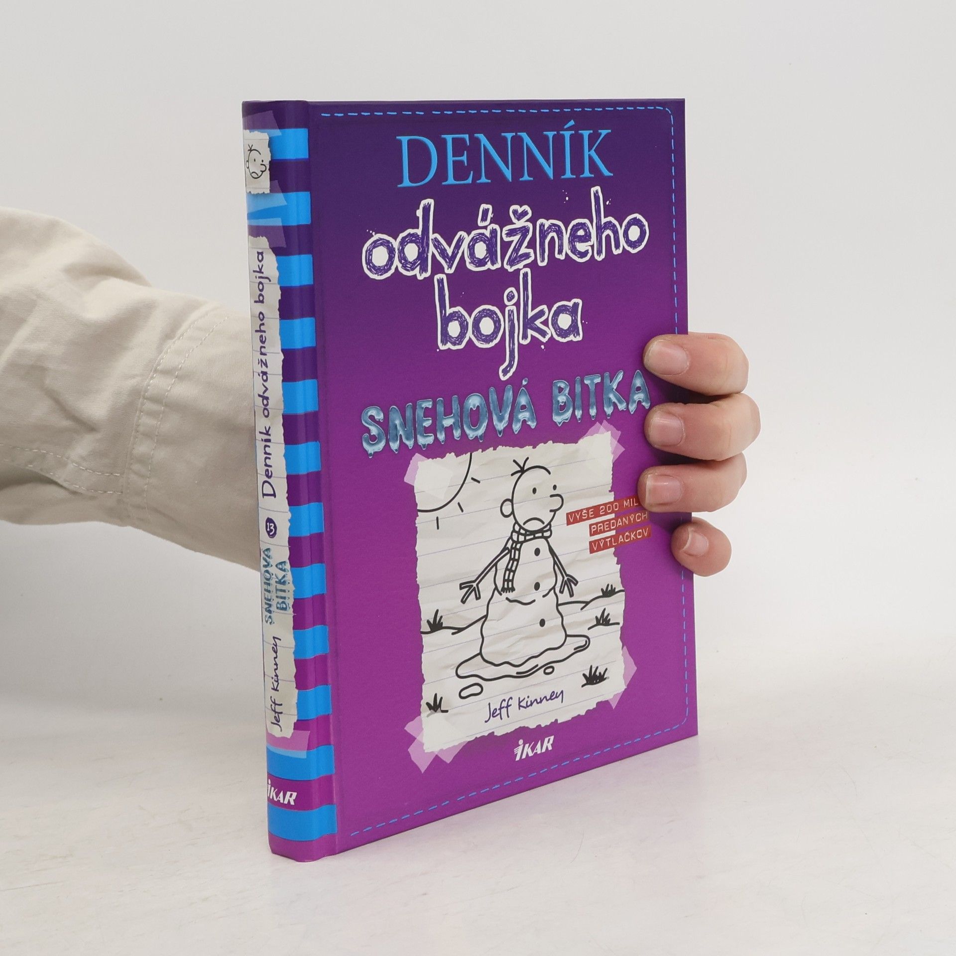 Jeff Kinney Denník odvážneho bojka 13. Snehová bitka