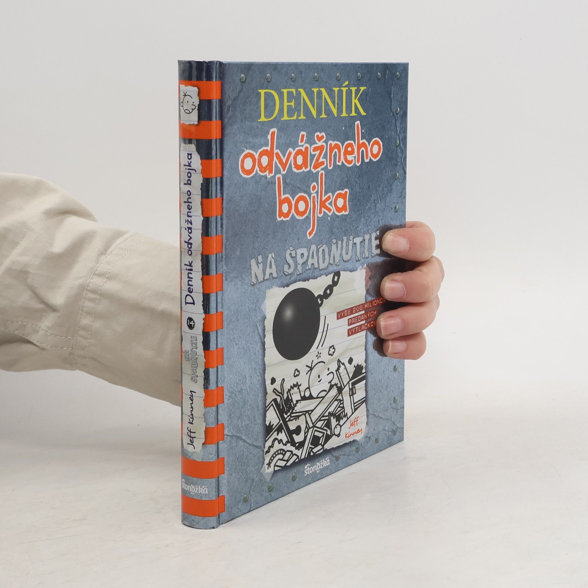 Jeff Kinney Denník odvážneho bojka 14. Na spadnutie