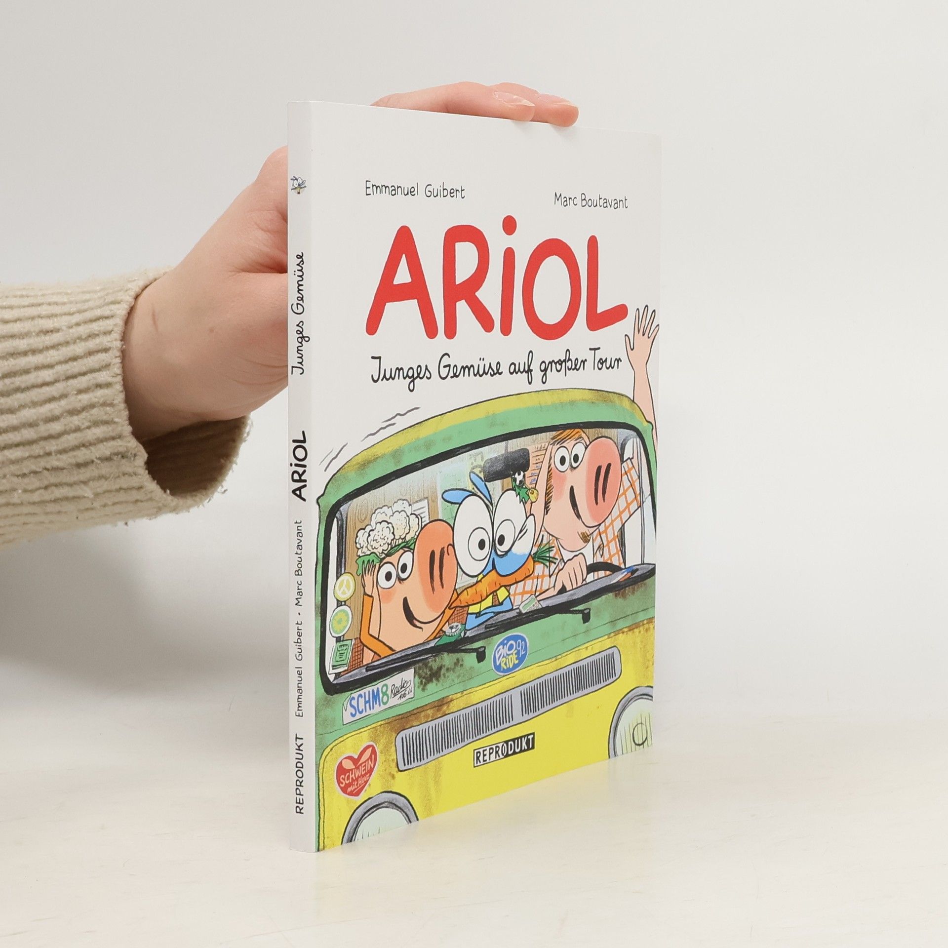 Emmanuel Guibert Ariol: Junges Gemüse auf großer Tour!