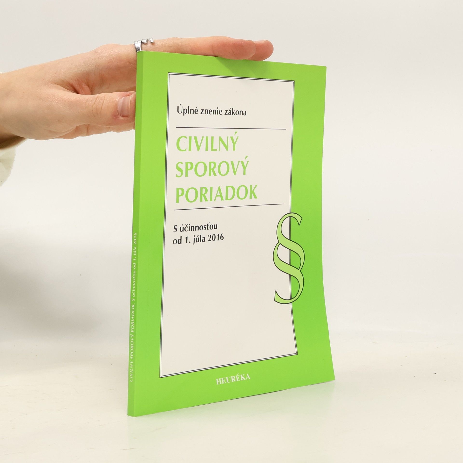 Anna Schneider Civilný sporový poriadok, Úzz, 2015