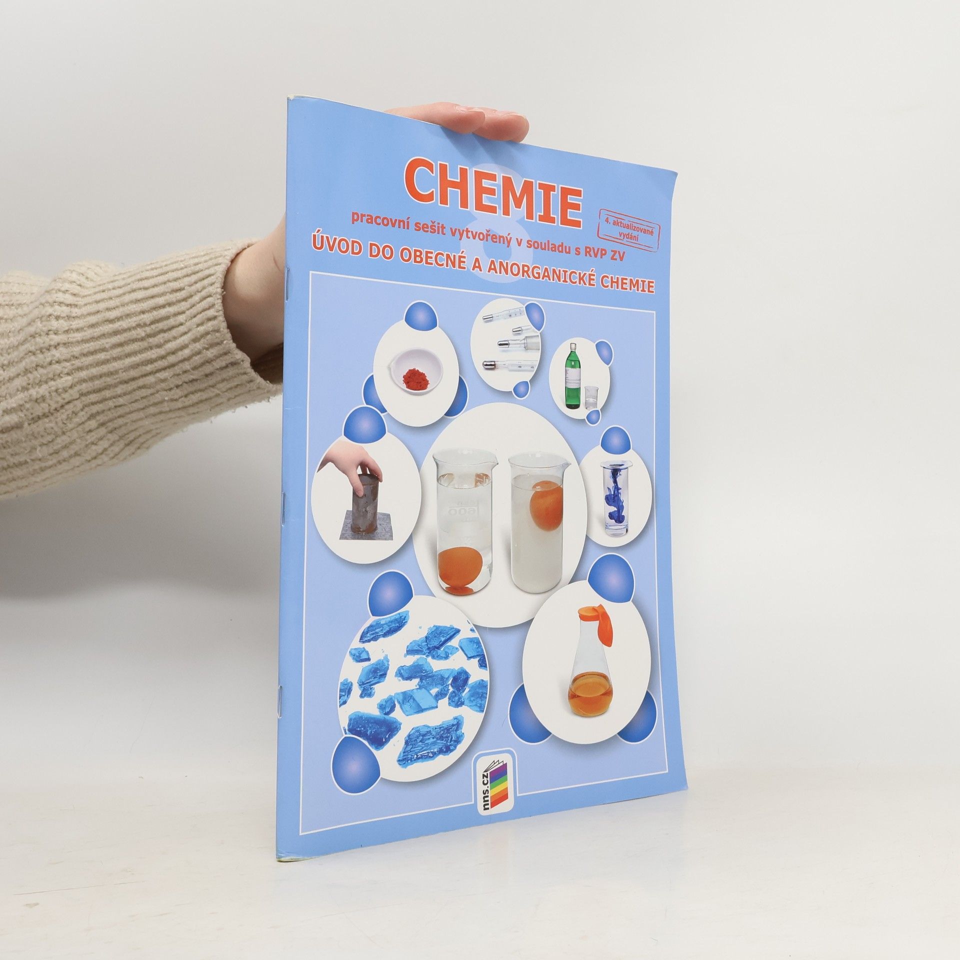 Josef Mach Chemie 8 : pracovní sešit vytvořený v souladu s RVP ZV : úvod do obecné a anorganické chemie : doporučujeme pro 8. ročník základní školy nebo odpovídající ročníky víceletého gymnázia