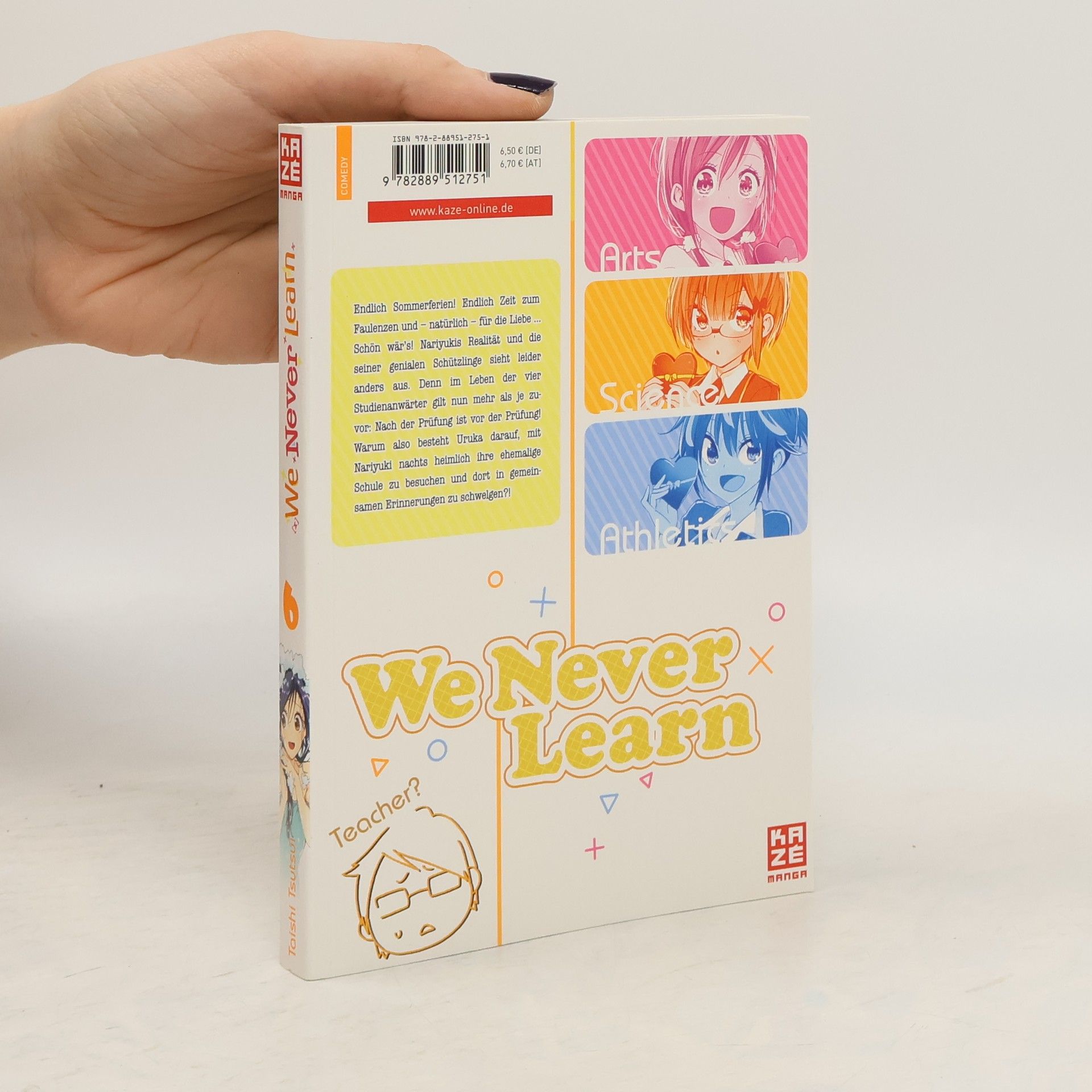 Taishi Tsutsui We Never Learn - Band 6