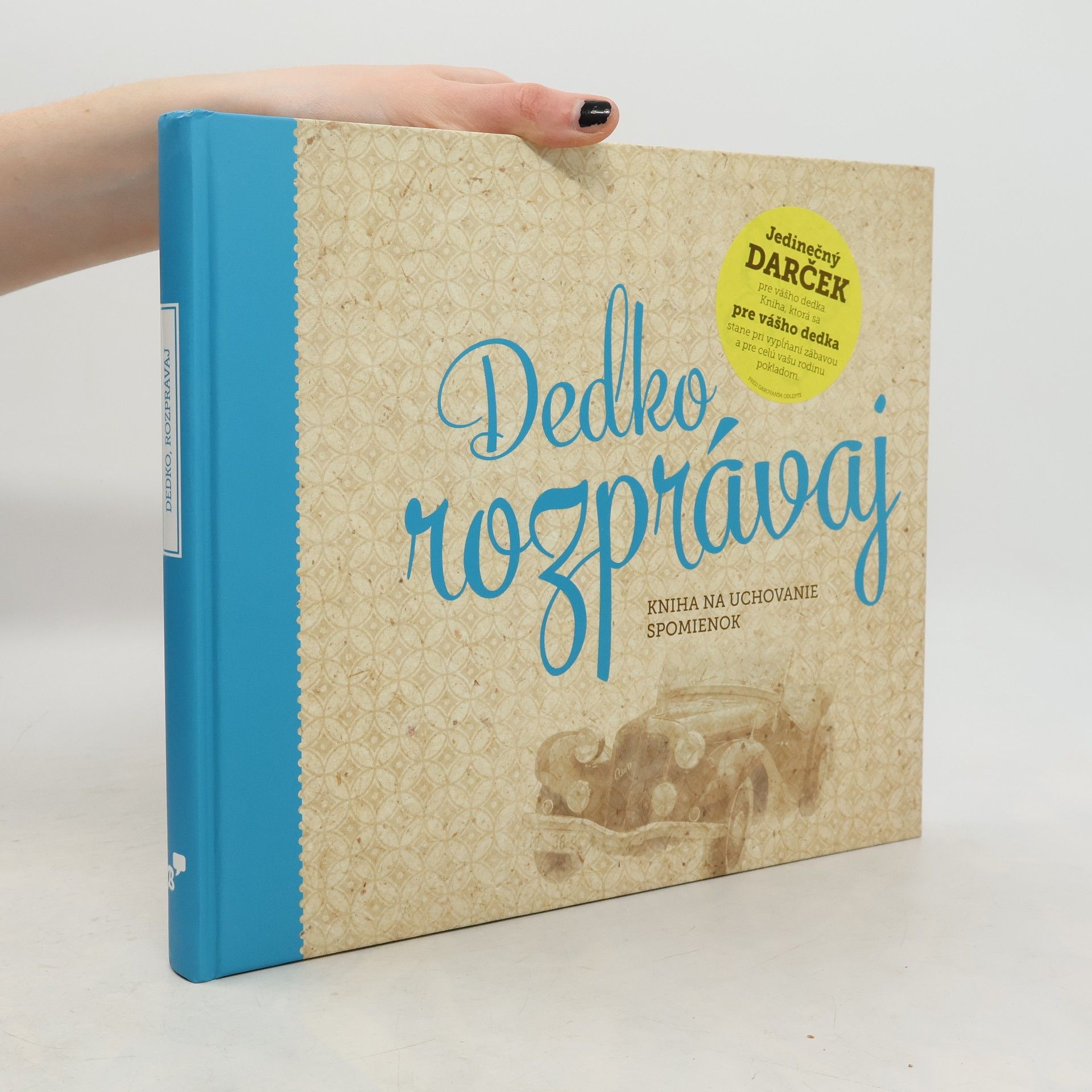 Monika Kopřivová Dedko, rozprávaj. Kniha na uchovanie spomienok