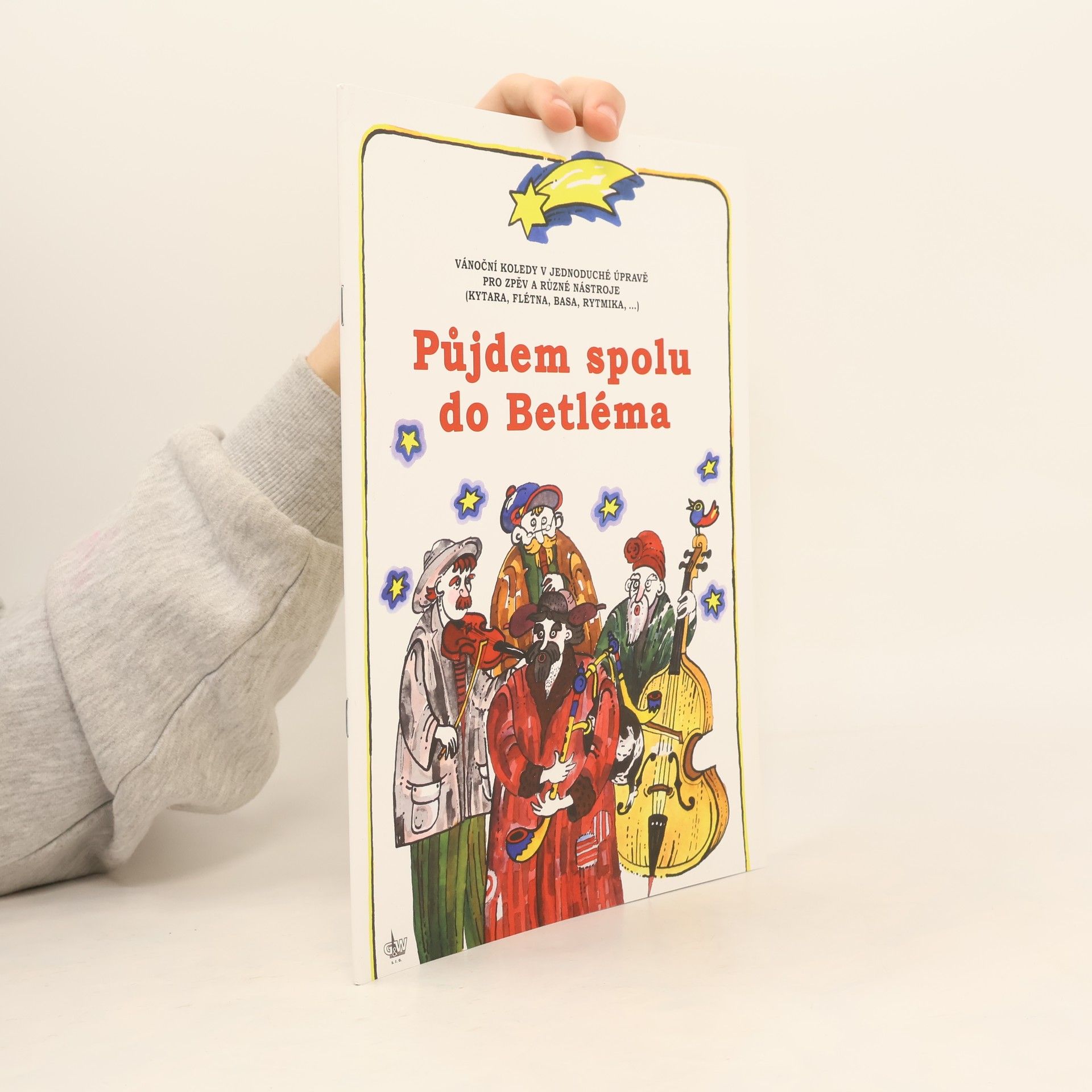 Miroslav Ošanec Půjdem spolu do Betléma. Vánoční koledy v jednoduché úpravě pro zobcovou flétnu, kytaru a zpěv