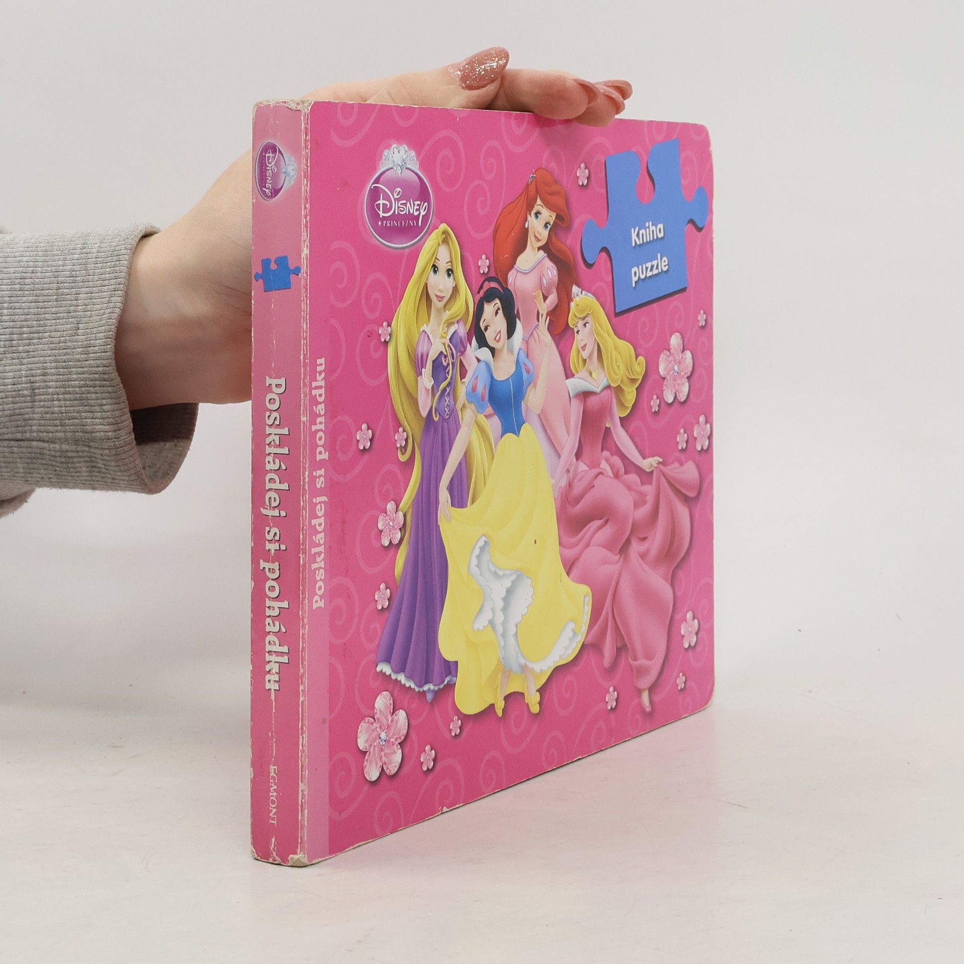 Walt Disney Disney princezny - Kniha puzzle