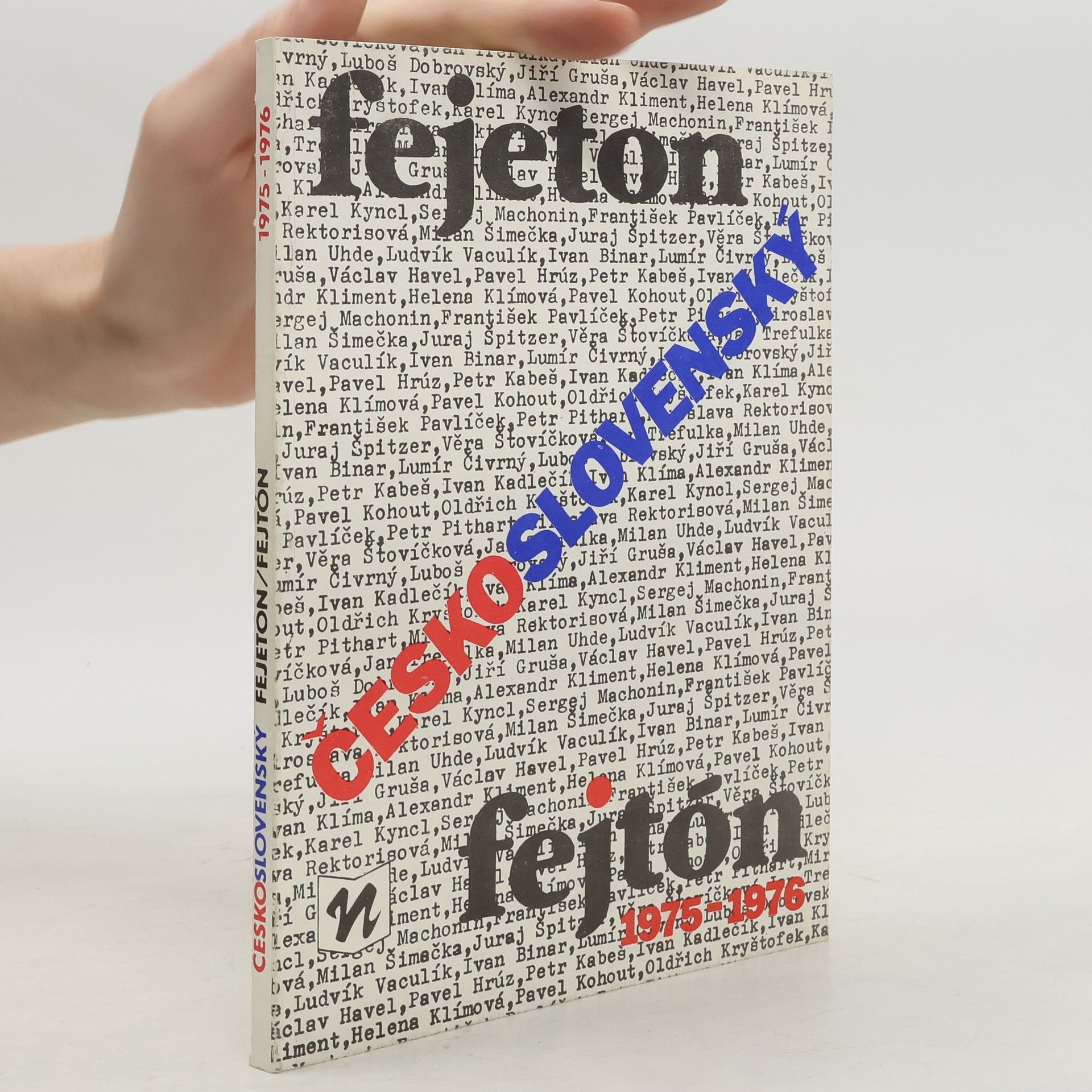 Ludvík Vaculík Československý fejeton/fejtón 1975-1976