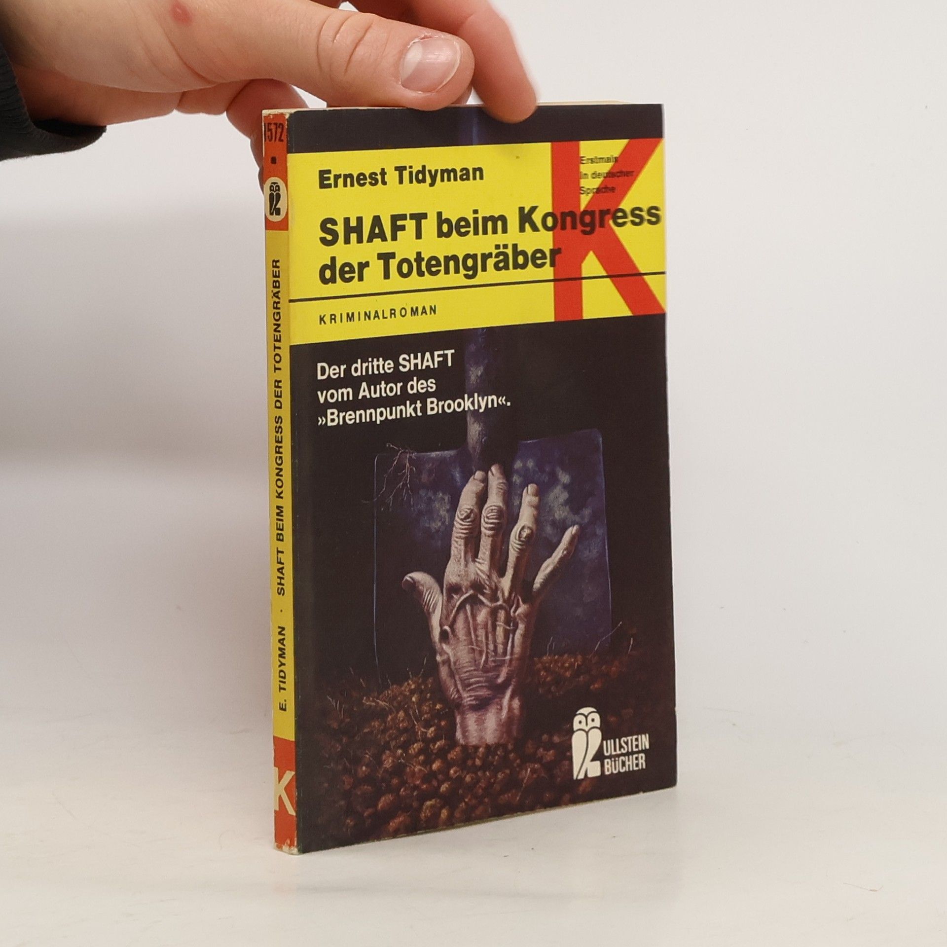 Ernest Tidyman Shaft beim Kongress der Totengräber