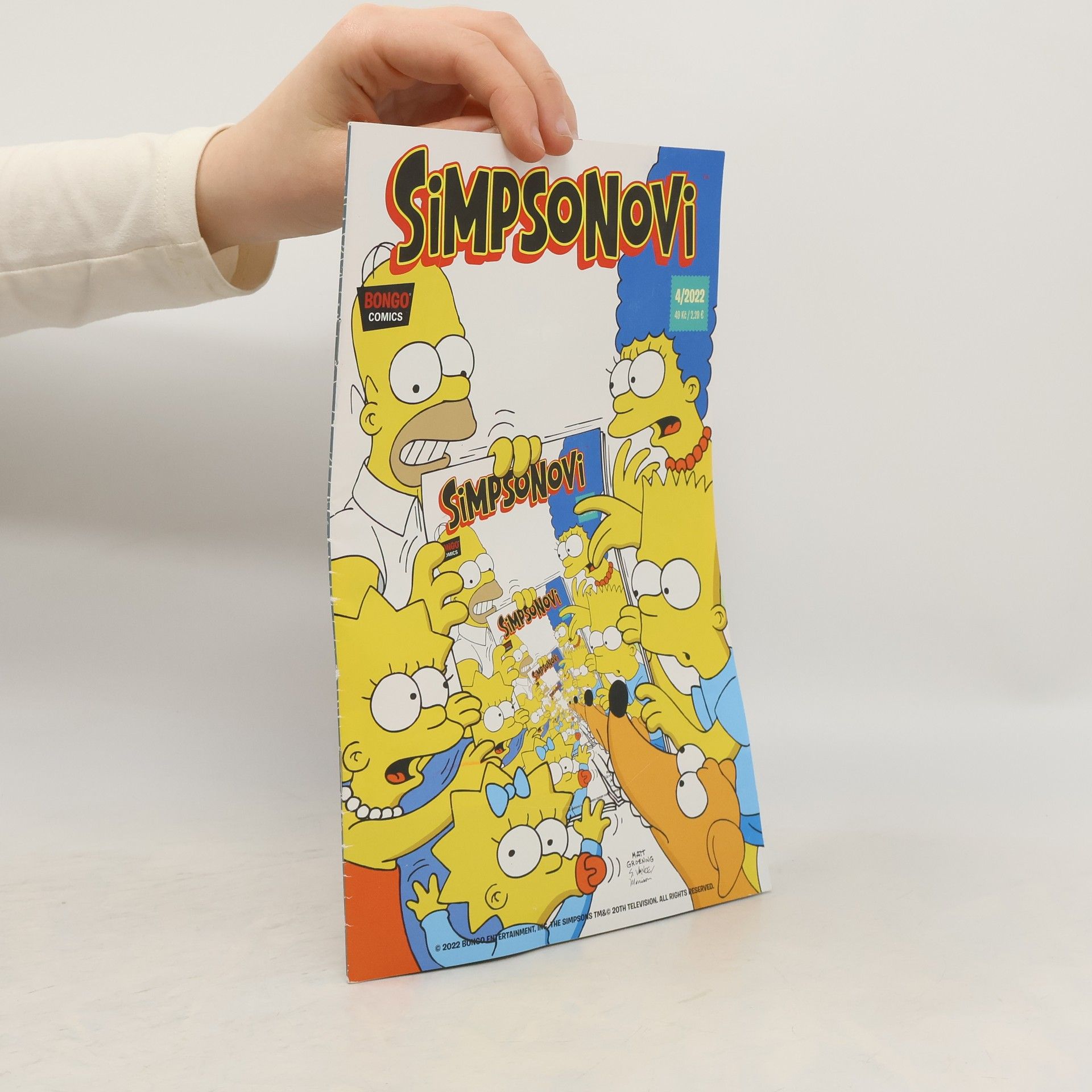 Matt Groening Simpsonovi 4/2022