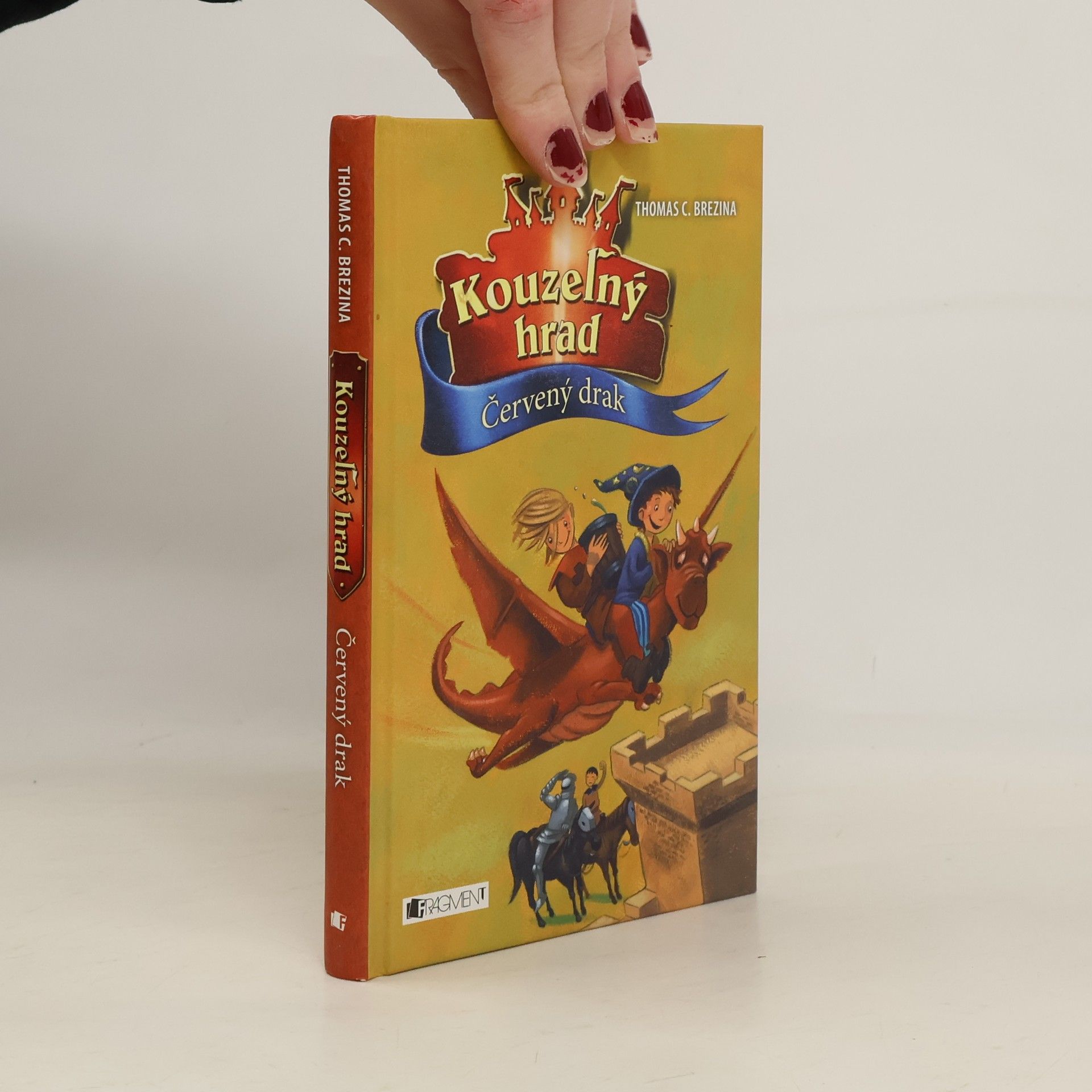 Thomas Brezina Kouzelný hrad. Červený drak