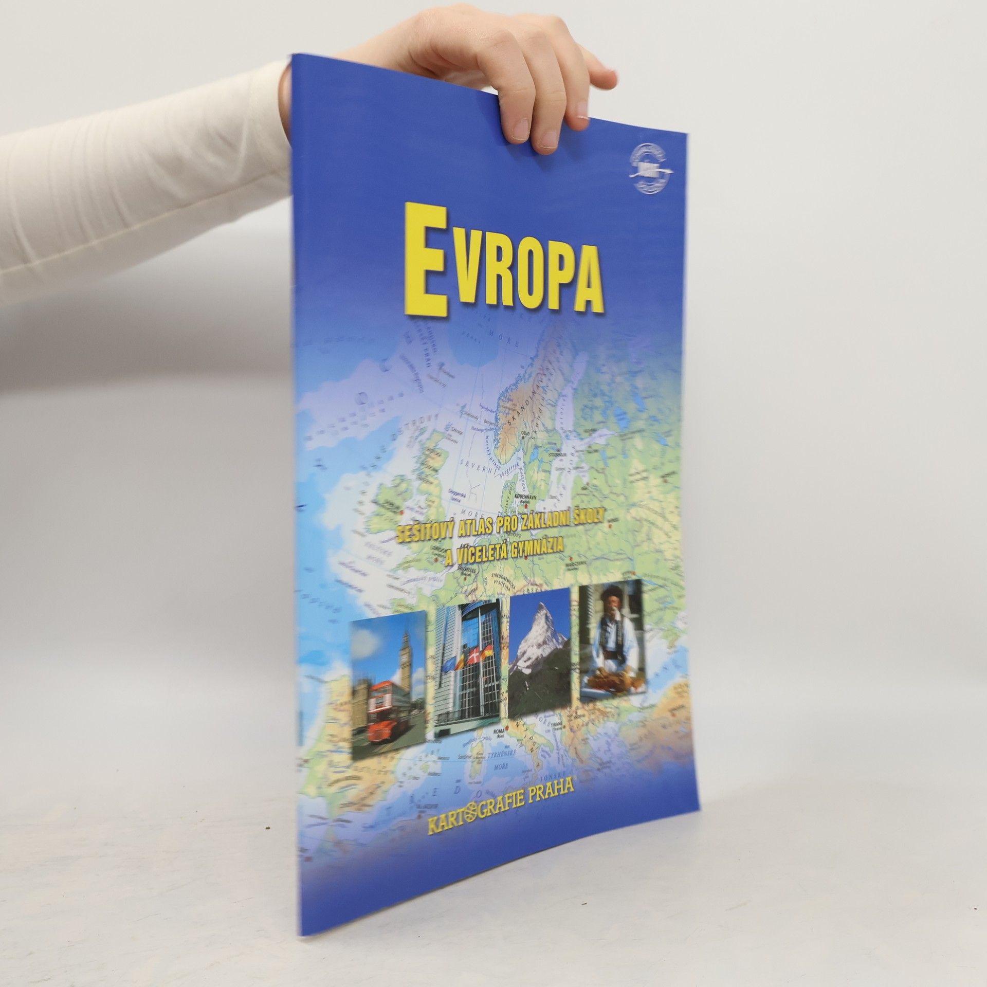 Autorenkollektiv Evropa sešitový atlas pro základní školy a víceletá gymnázia