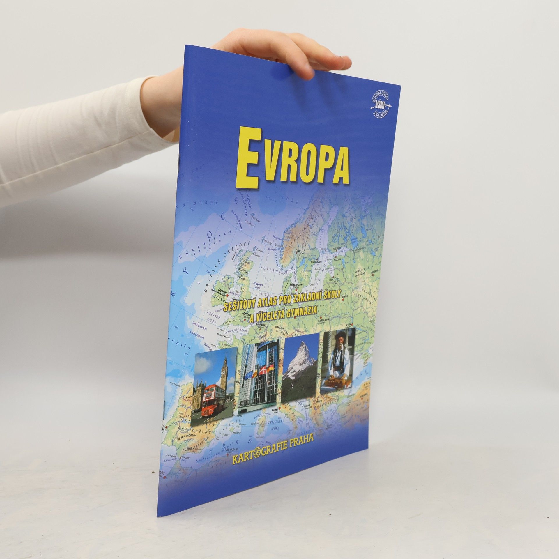 Kolektiv autorů Evropa sešitový atlas pro základní školy a víceletá gymnázia