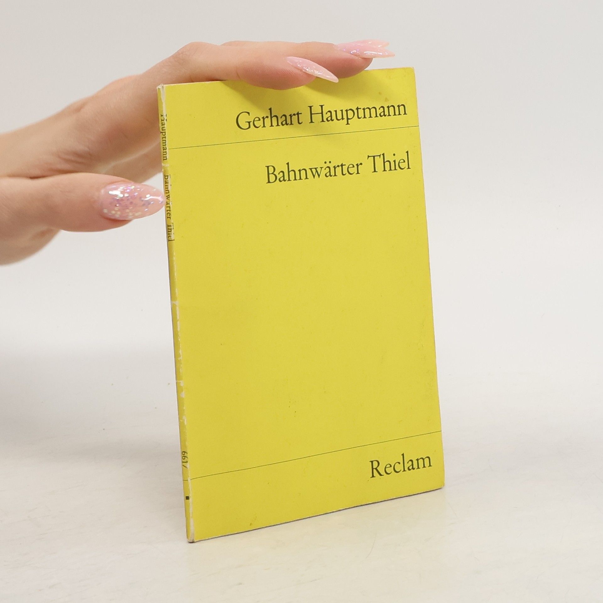 Gerhart Hauptmann Bahnwärter Thiel