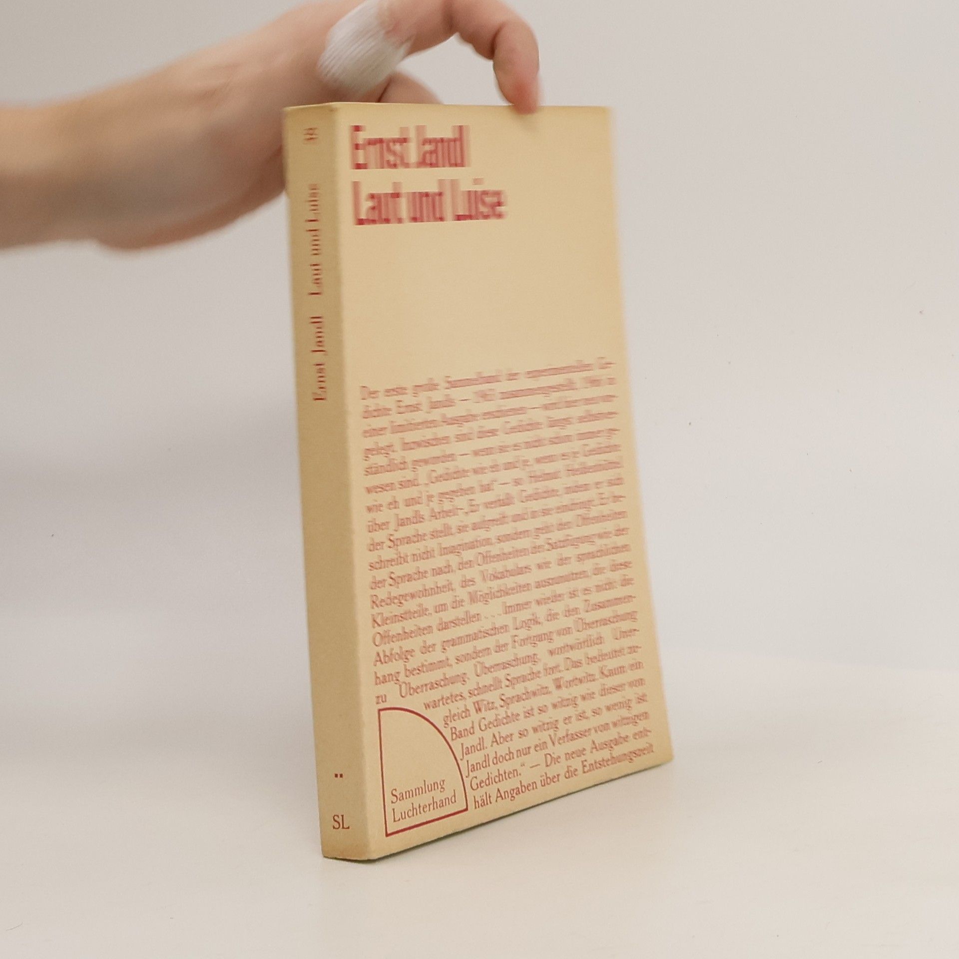 Ernst Jandl Laut und Luise