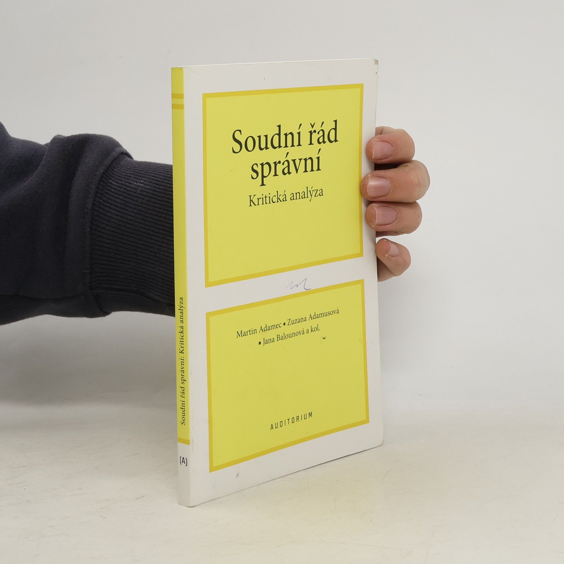 Martin Čapek Adamec Soudní řád správní - Kritická analýza