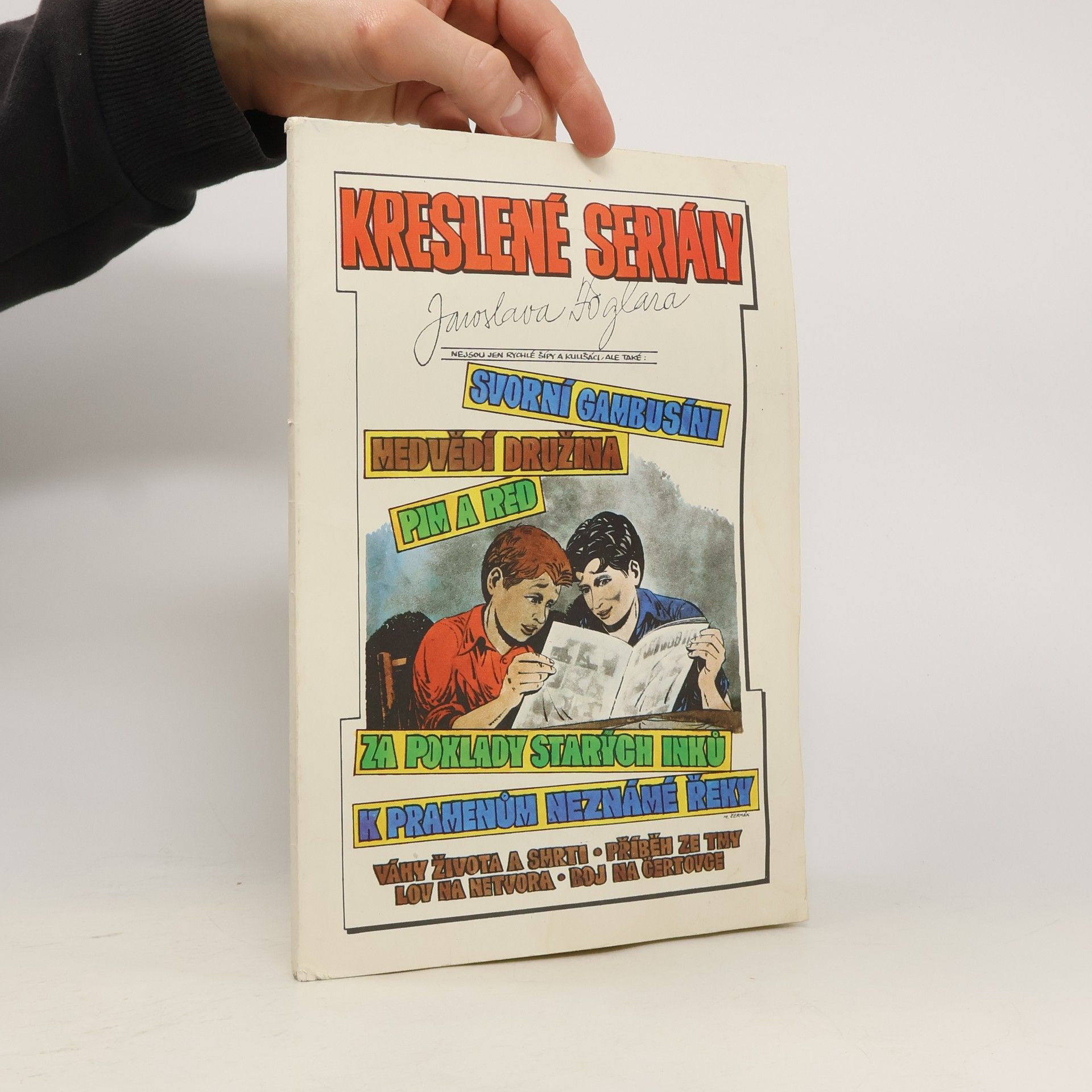 Jaroslav Foglar Kreslené seriály Jaroslava Foglara