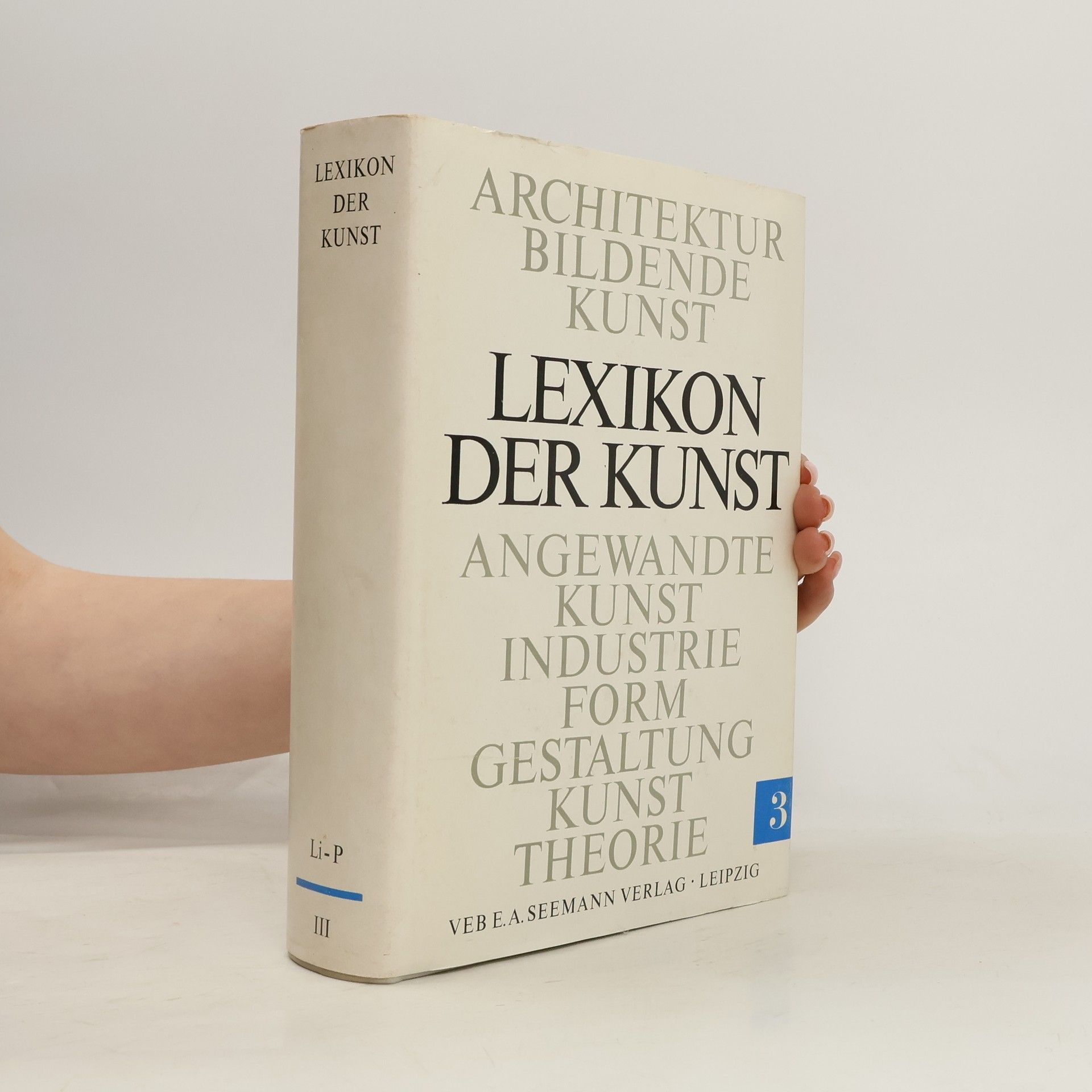 Kolektiv autorů Lexikon der Kunst 3