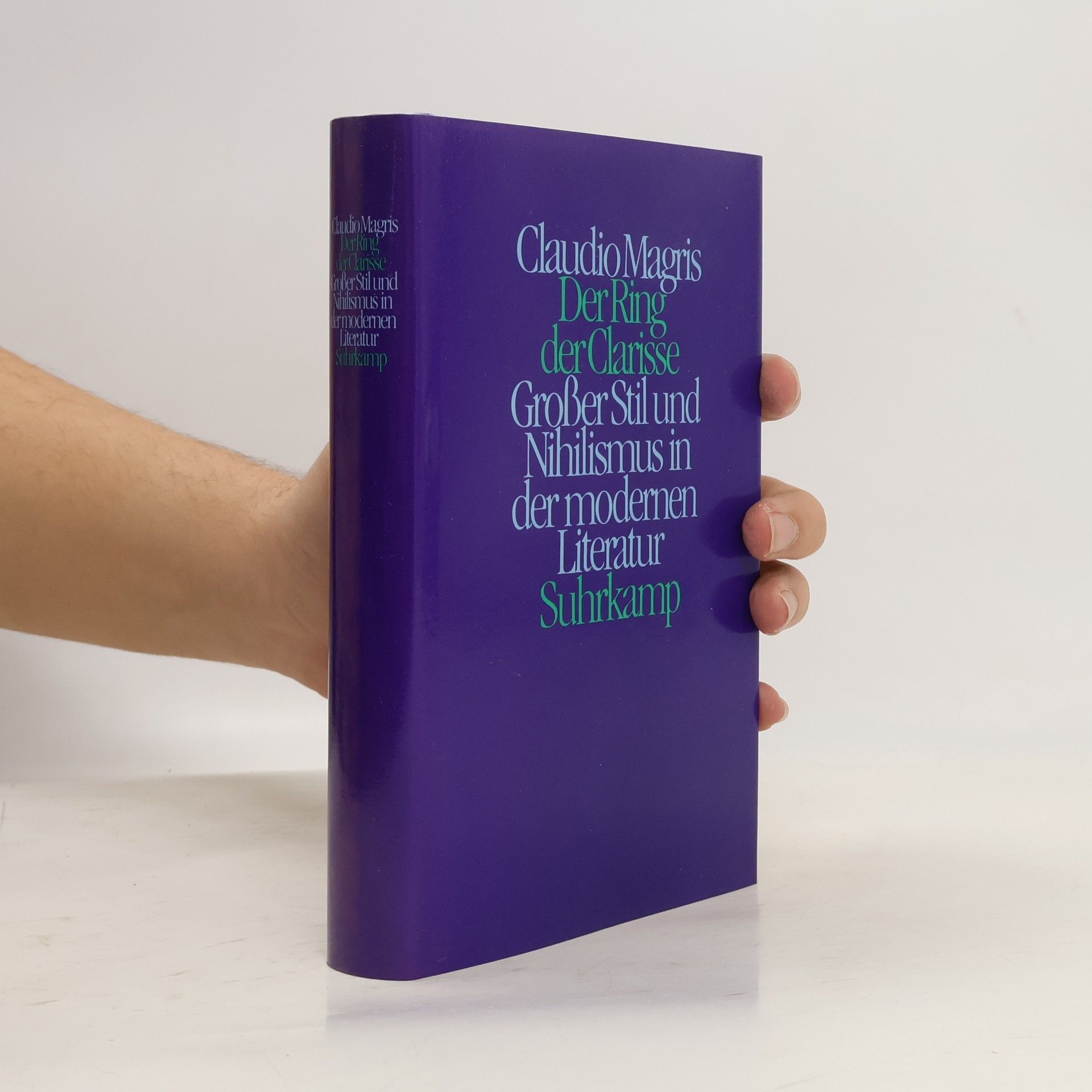 Claudio Magris Der Ring der Clarisse