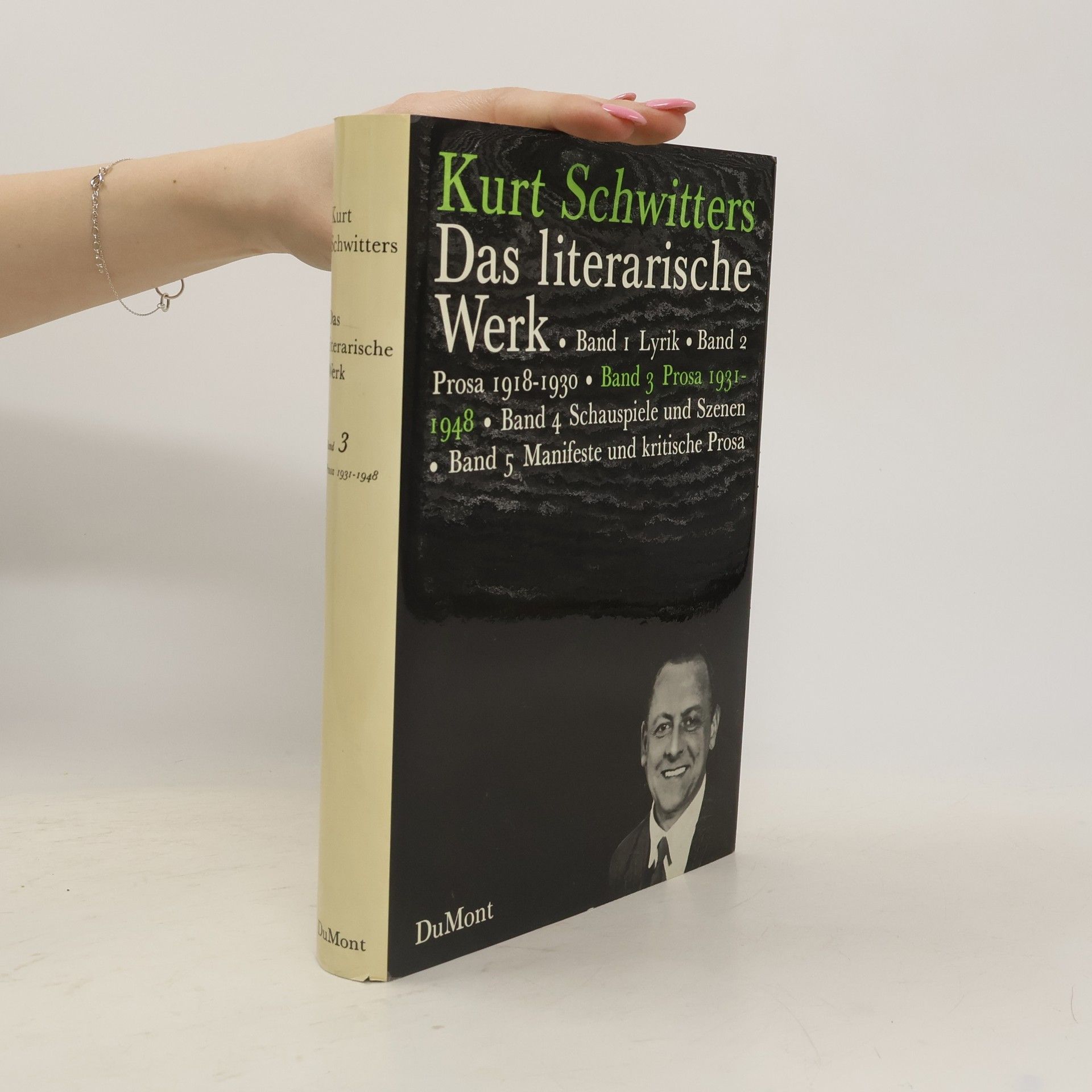 Kurt Schwitters Das literarische Werk, in 5 Bdn., Bd.3, Prosa 1931-1948