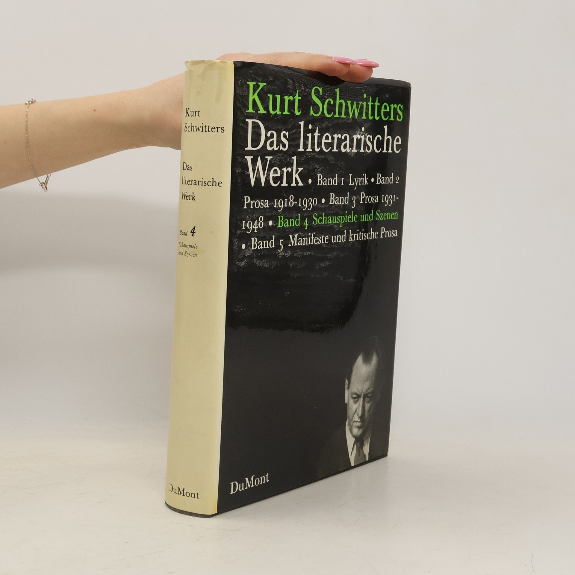 Kurt Schwitters Das literarische Werk, in 5 Bdn., Bd.4, Schauspiele und Szenen