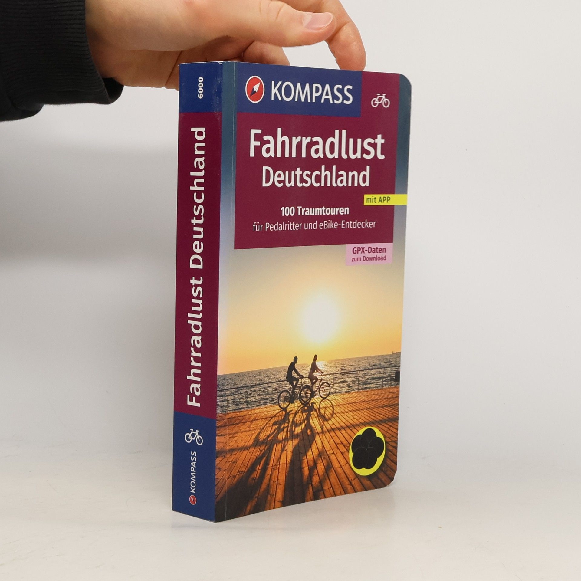 KOMPASS-Karten GmbH Fahrradlust Deutschland, 100 Traumtouren für Pedalritter und E-Bike-Entdecker