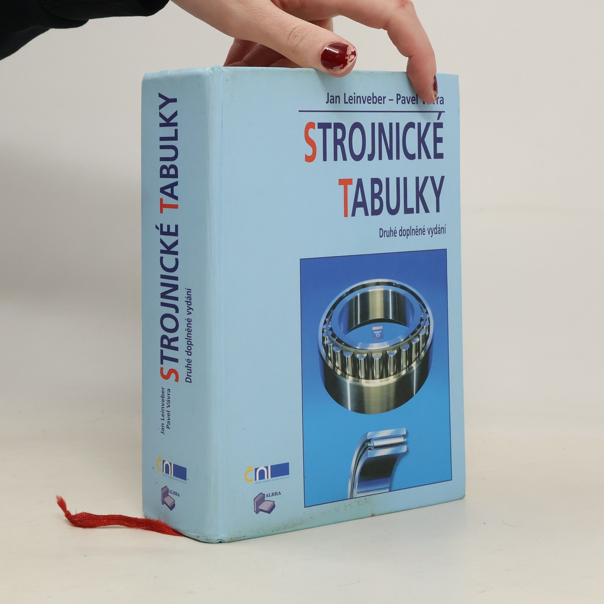 Jan Leinveber Strojnické tabulky. Pomocná učebnice pro školy technického zaměření