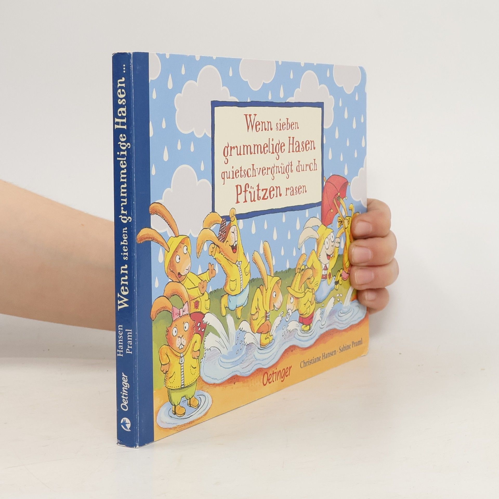 Christiane Hansen Wenn sieben grummelige Hasen quietschvergnügt durch Pfützen rasen