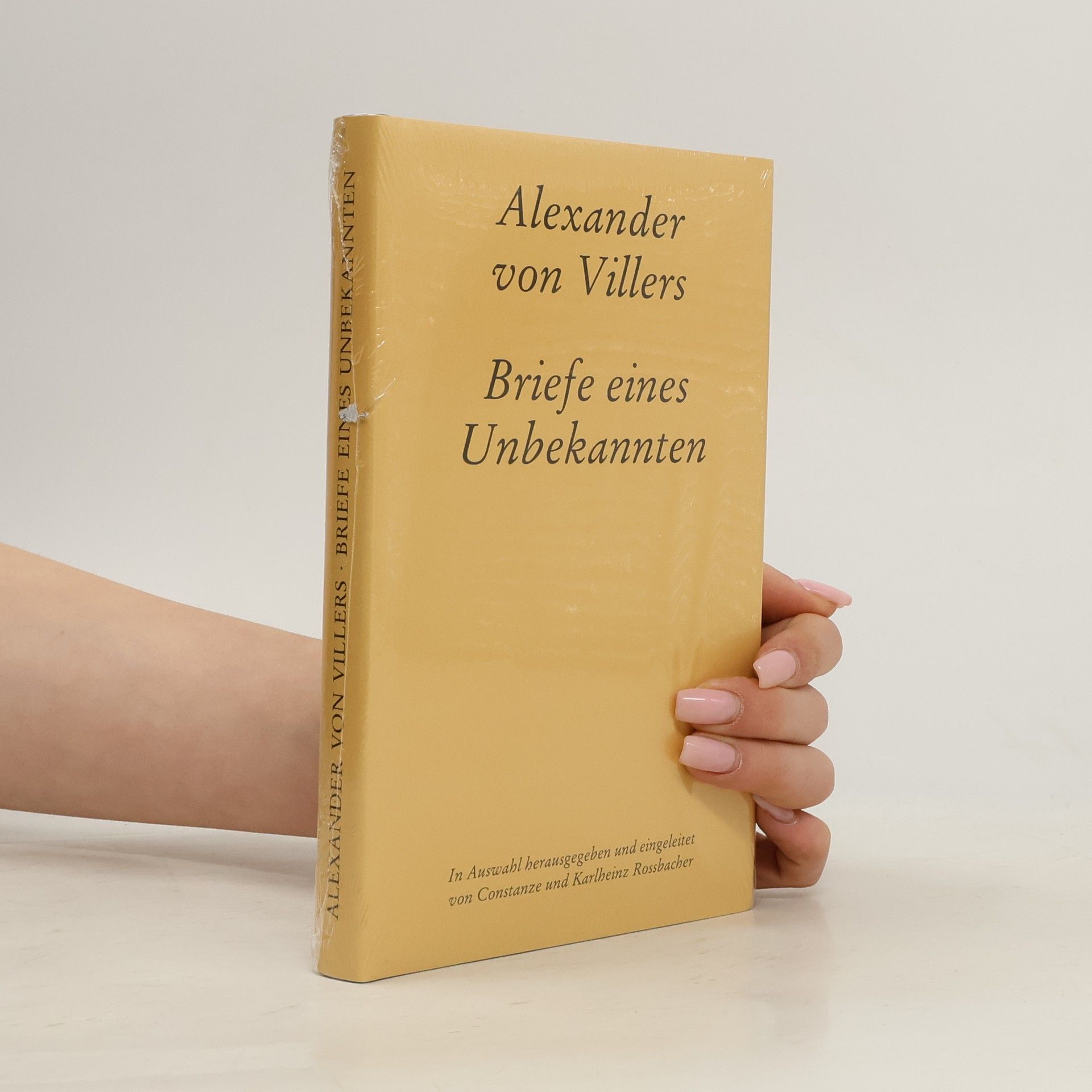 Alexander Villers Briefe eines Unbekannten
