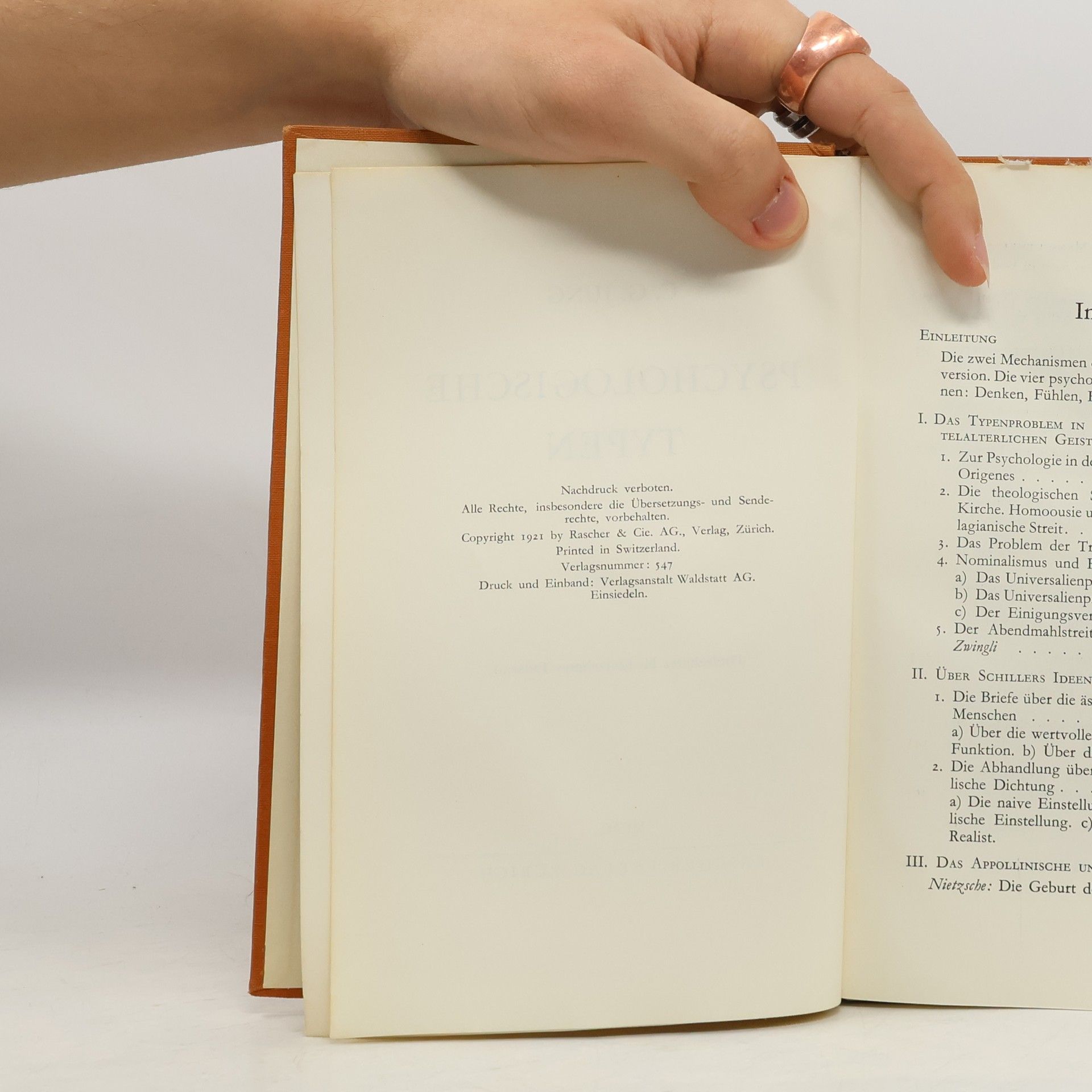 Carl Jung Psychologische Typen