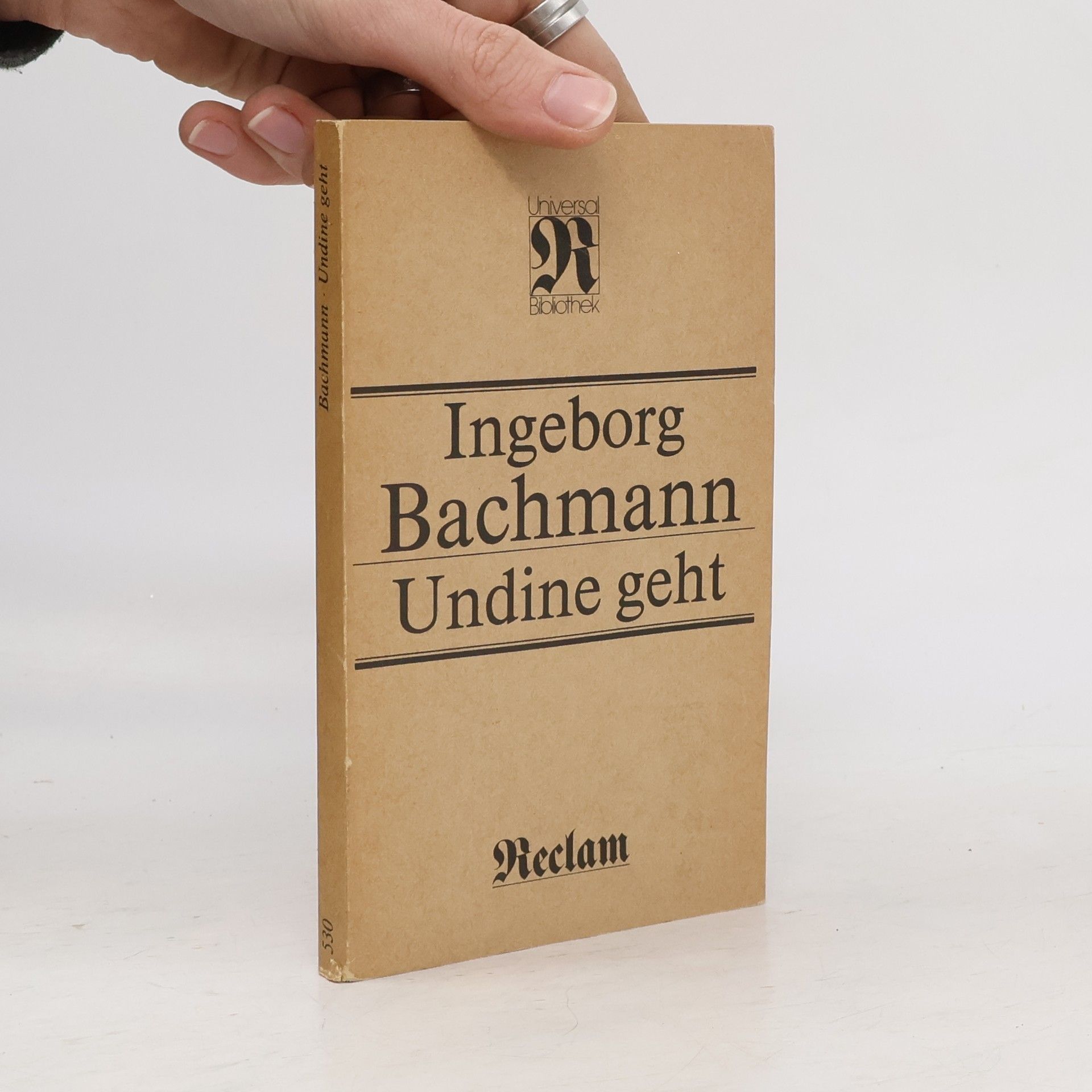 Ingeborg Bachmann Undine geht