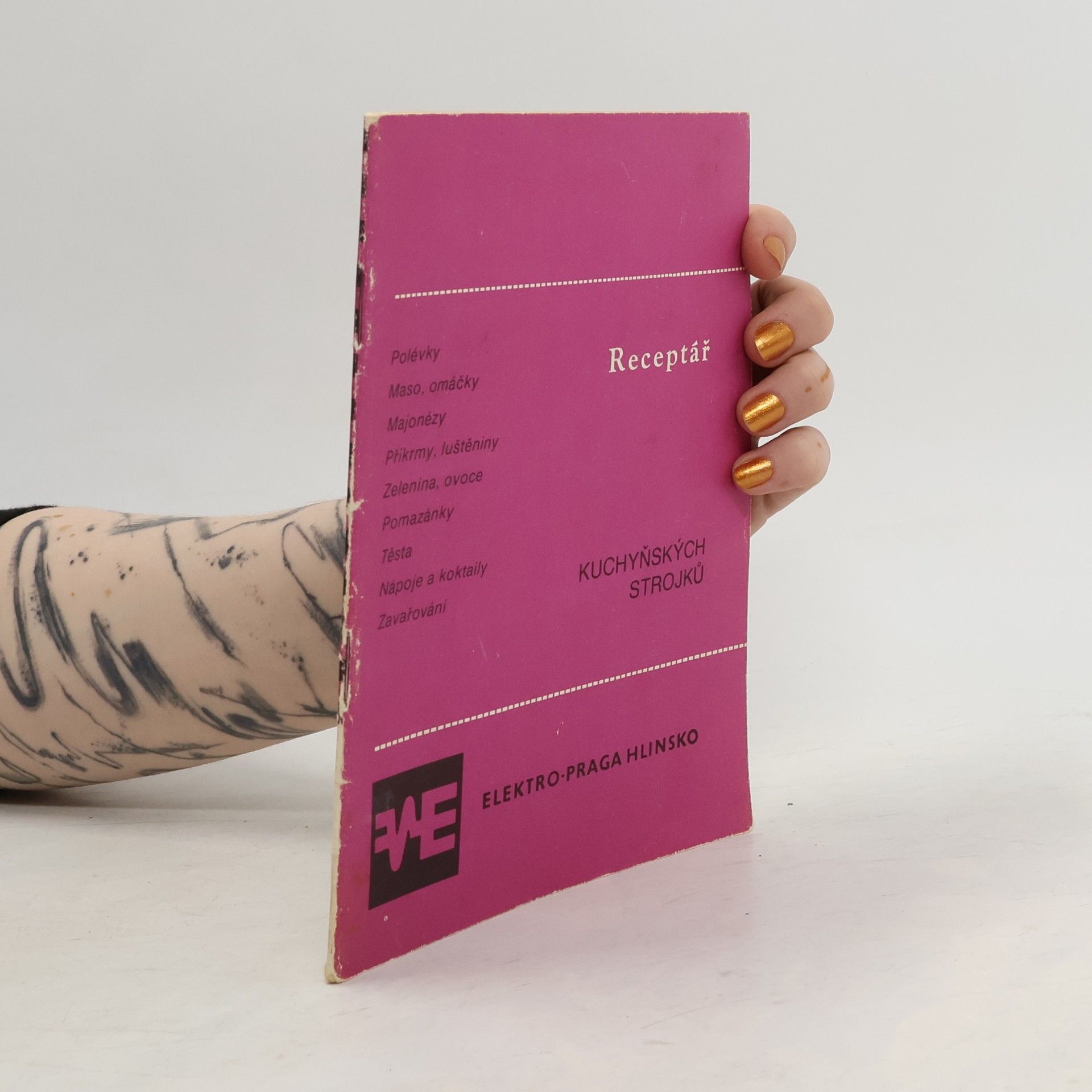 Auteurscollectief Receptář kuchyňských strojků