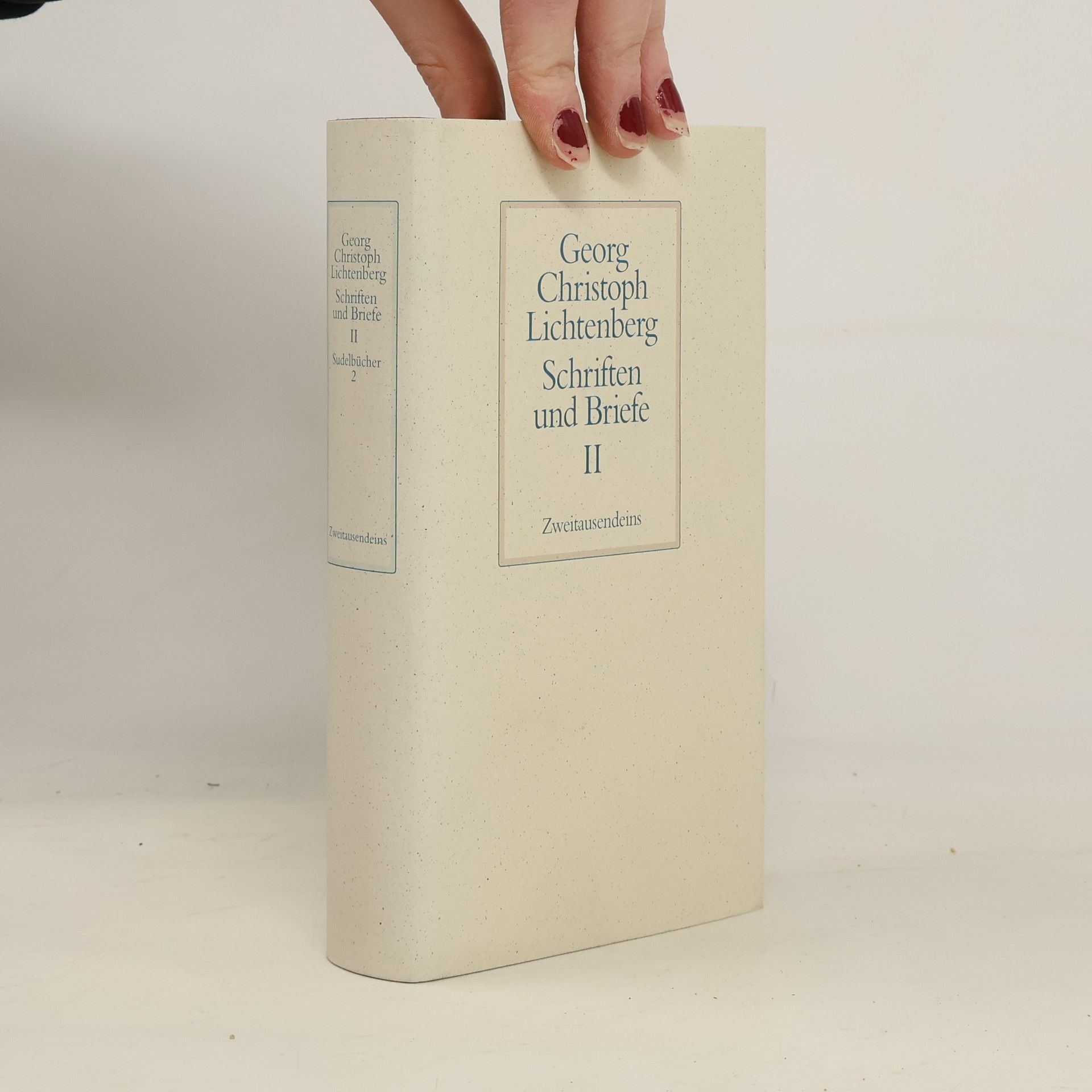 Georg Christoph Lichtenberg Schriften und Briefe II.