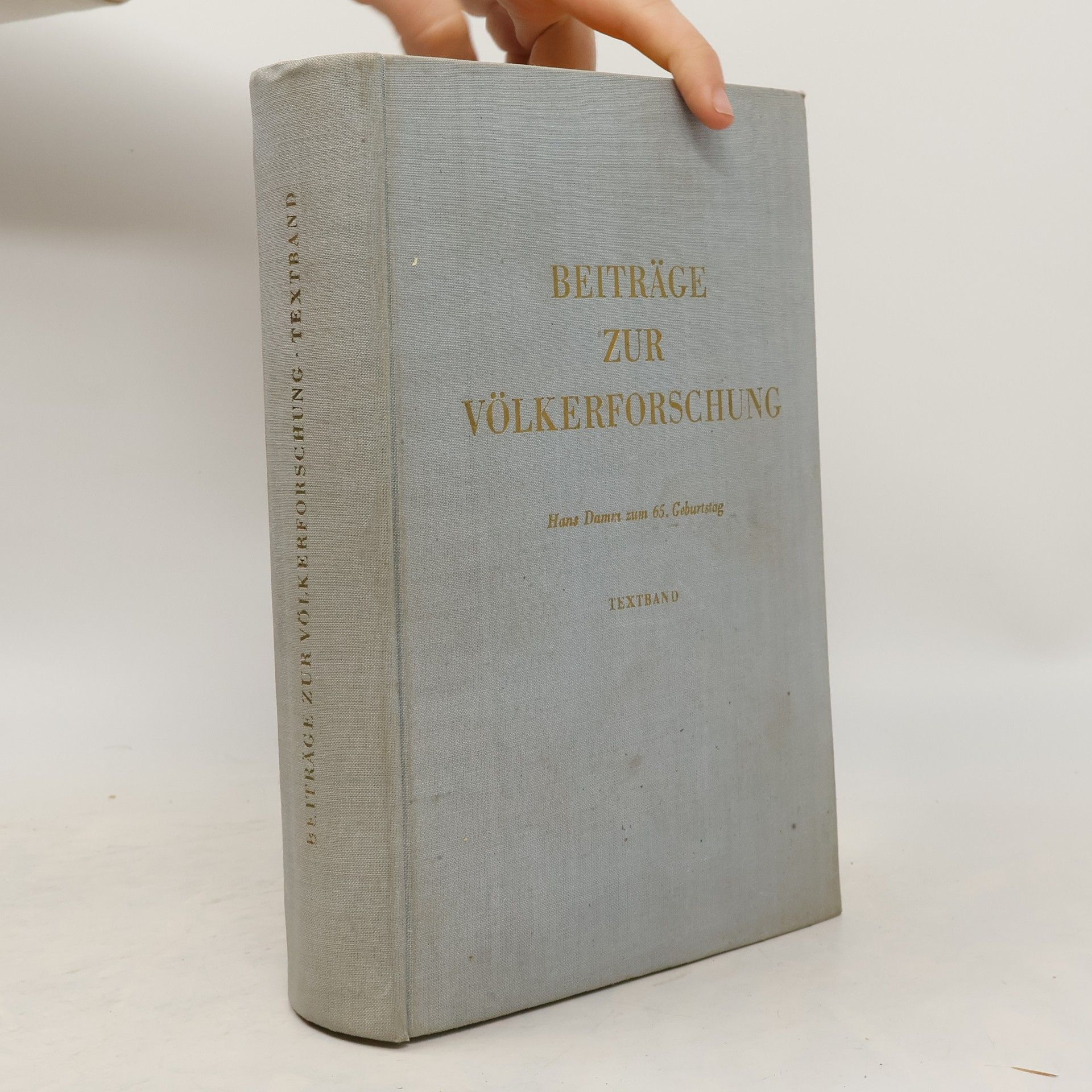 Kolektiv autorů Beiträge zur Völkerforschung