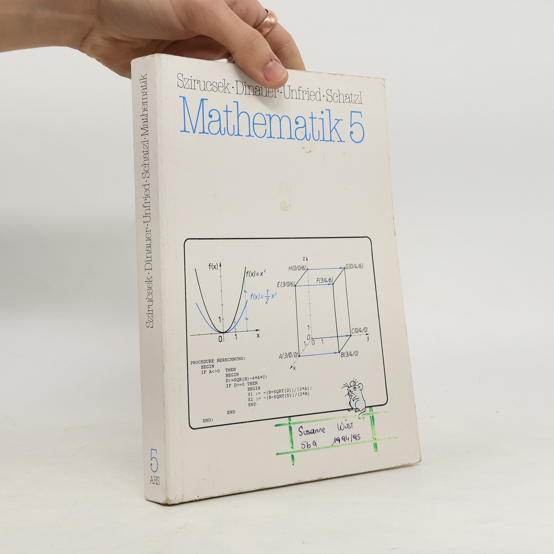 Mathematik : allgemeinbildende höhere Schulen. 5