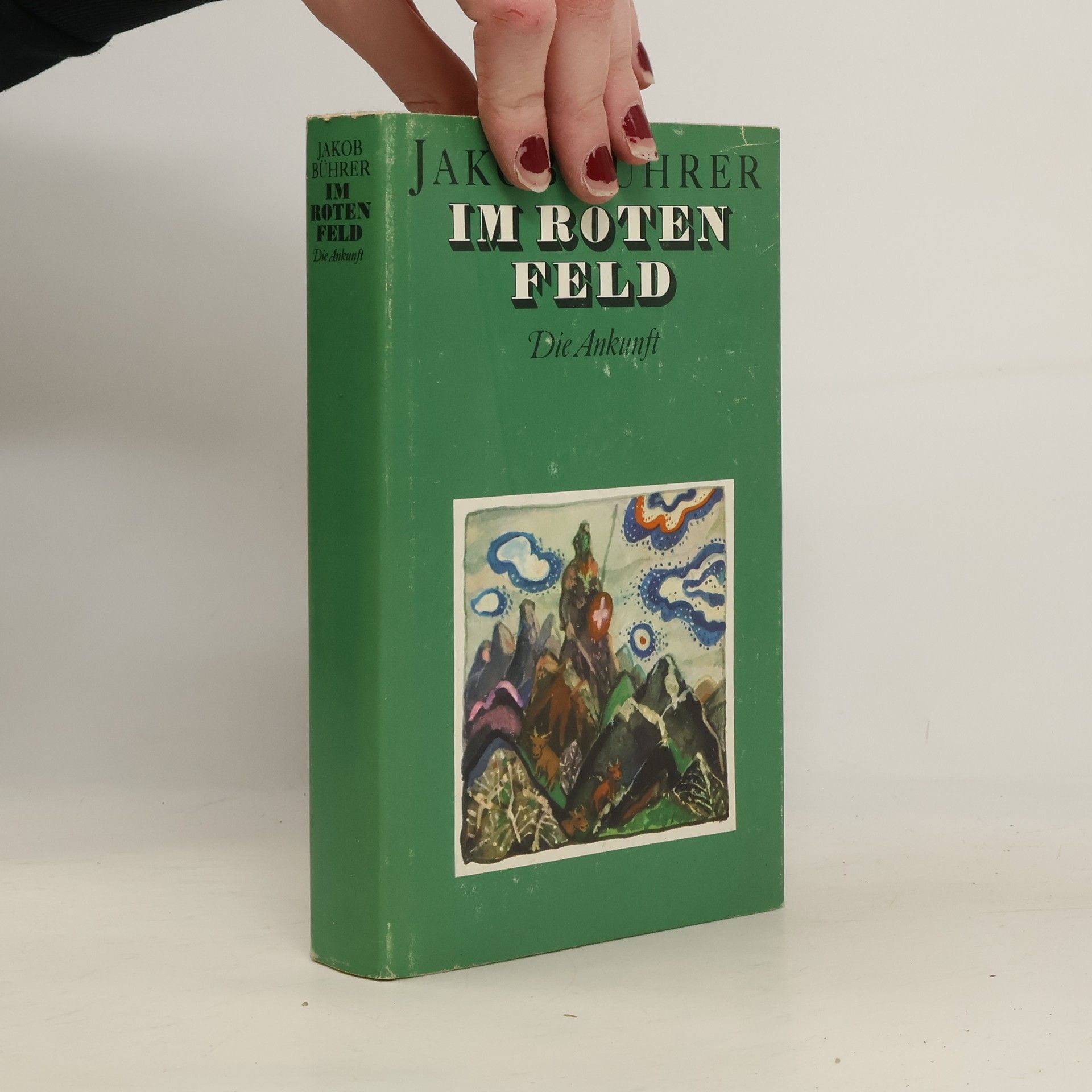 m roten Feld. Die Ankunft