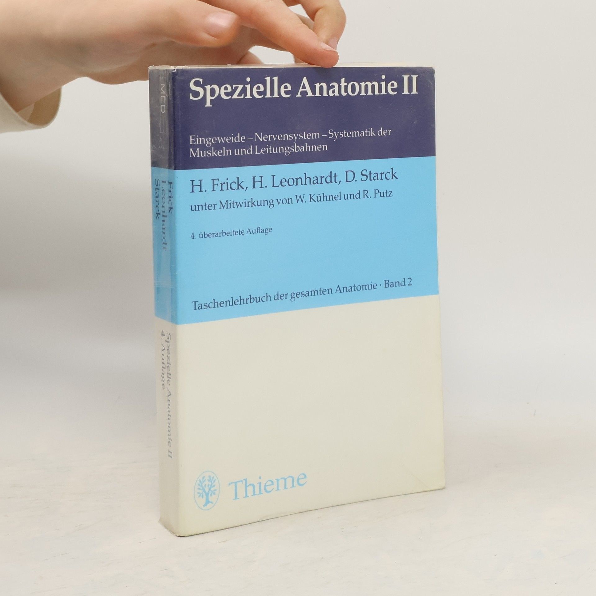 Hans Frick Spezielle Anatomie 2